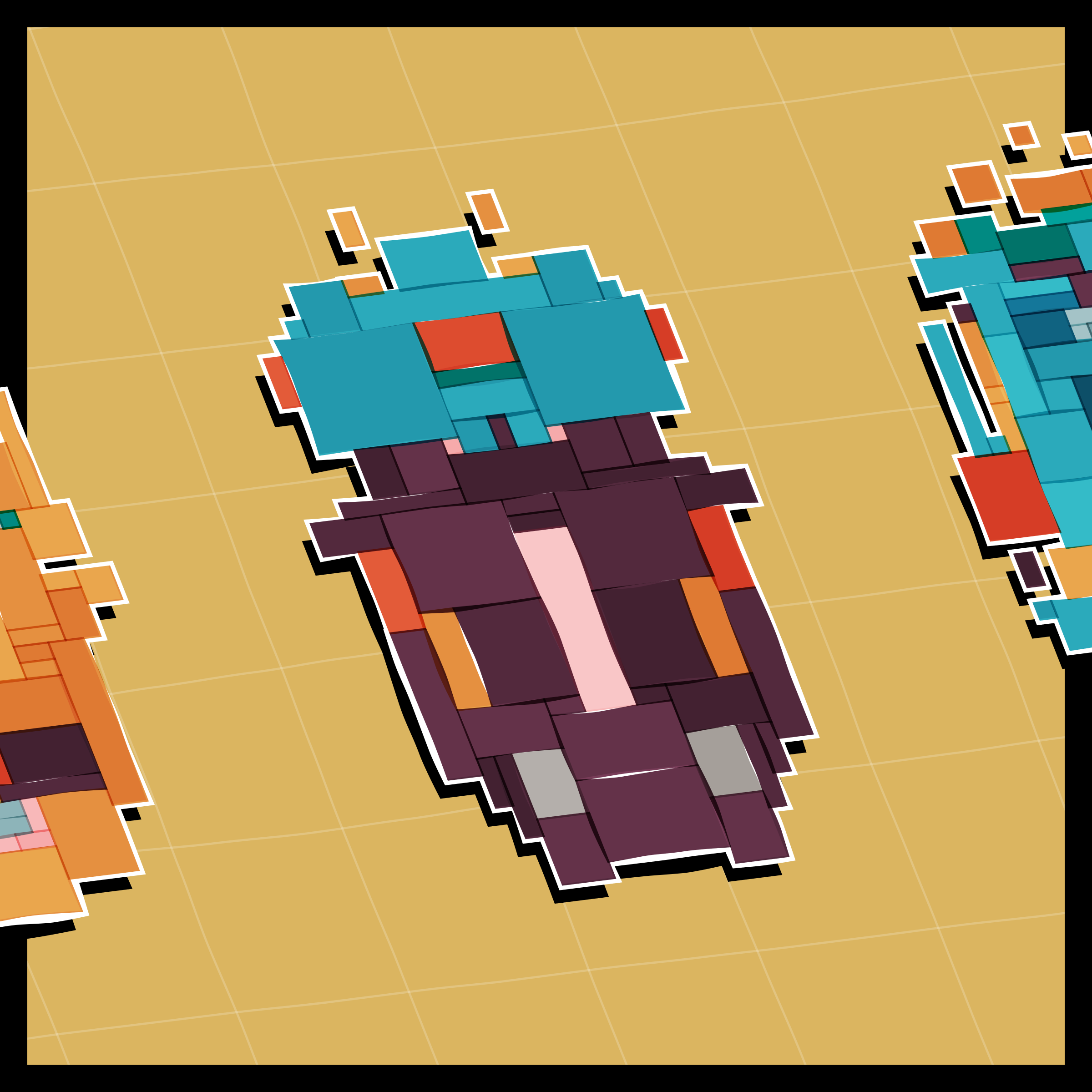 Art Blocks - Art Blocks v2 - Paper Armada #1175 - NFT # 37001175