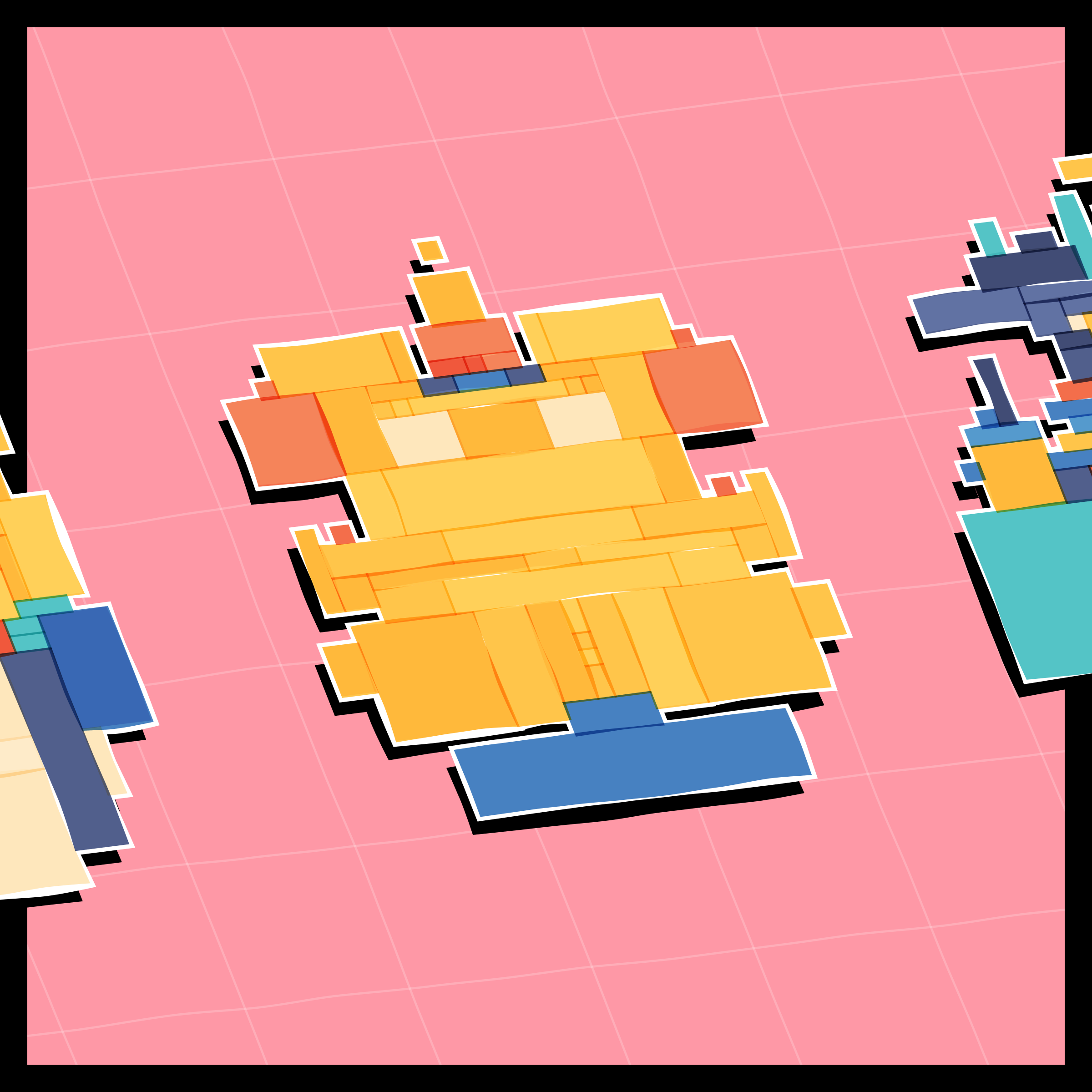 Art Blocks - Art Blocks v2 - Paper Armada #1181 - NFT # 37001181