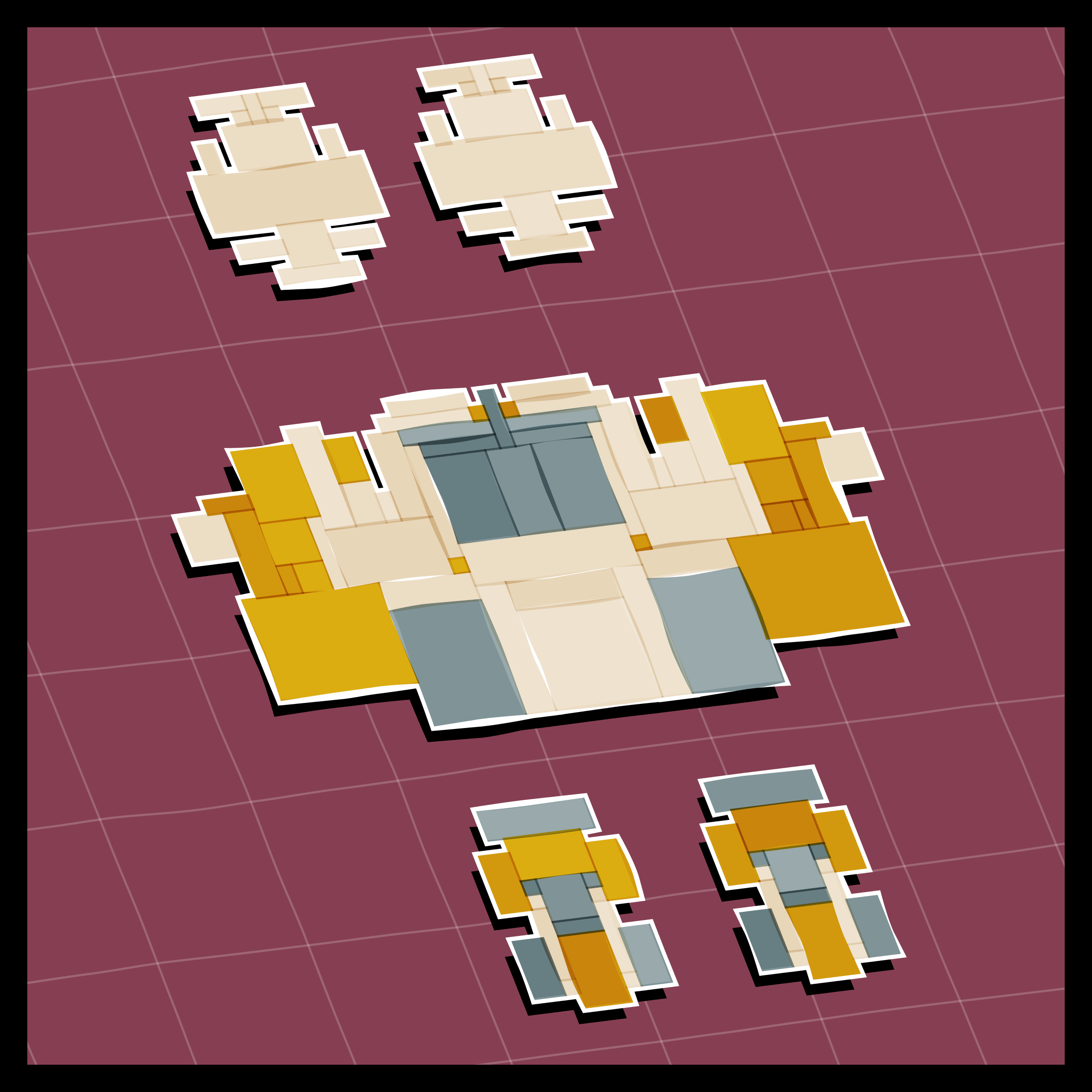 Art Blocks - Art Blocks v2 - Paper Armada #1184 - NFT # 37001184