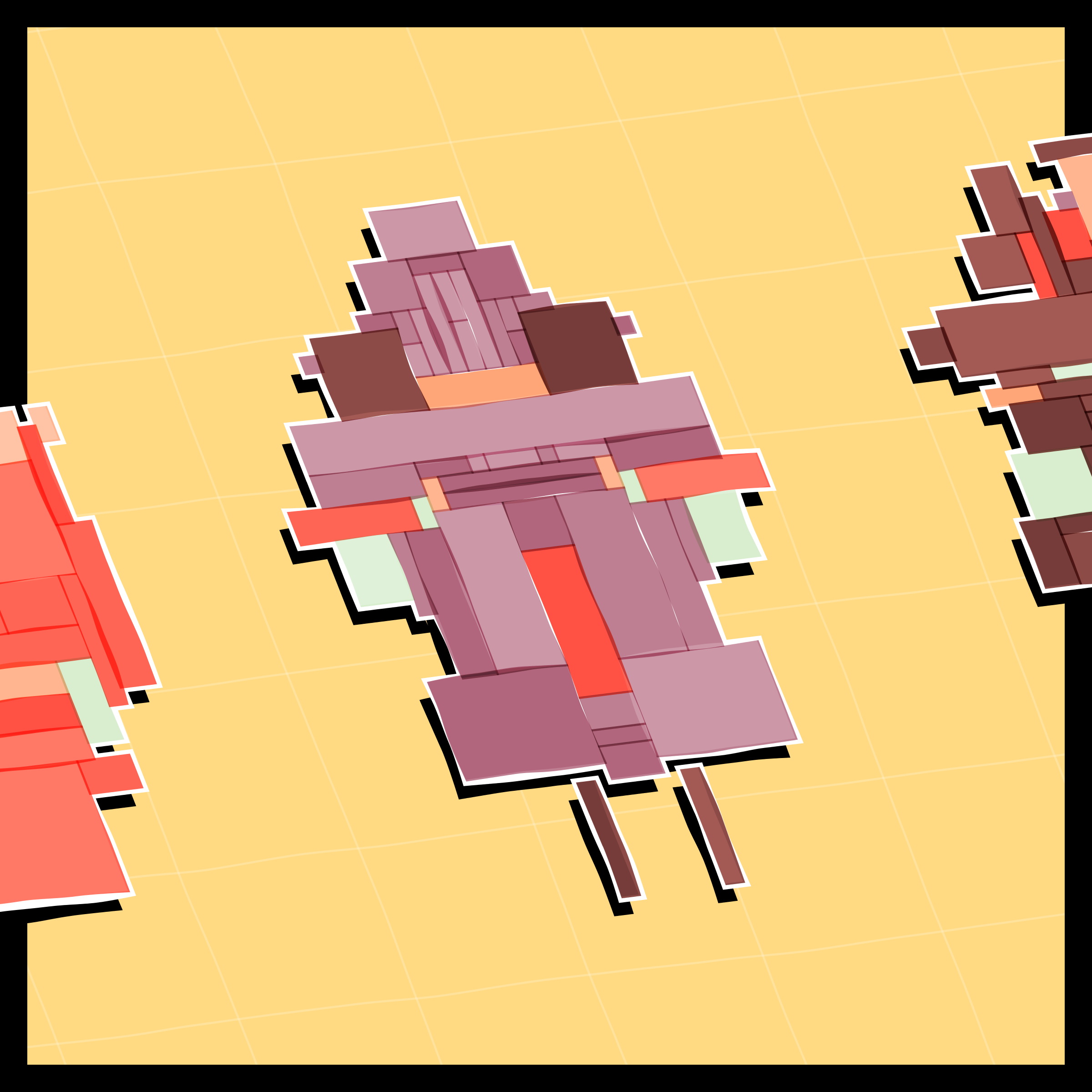 Art Blocks - Art Blocks v2 - Paper Armada #1188 - NFT # 37001188