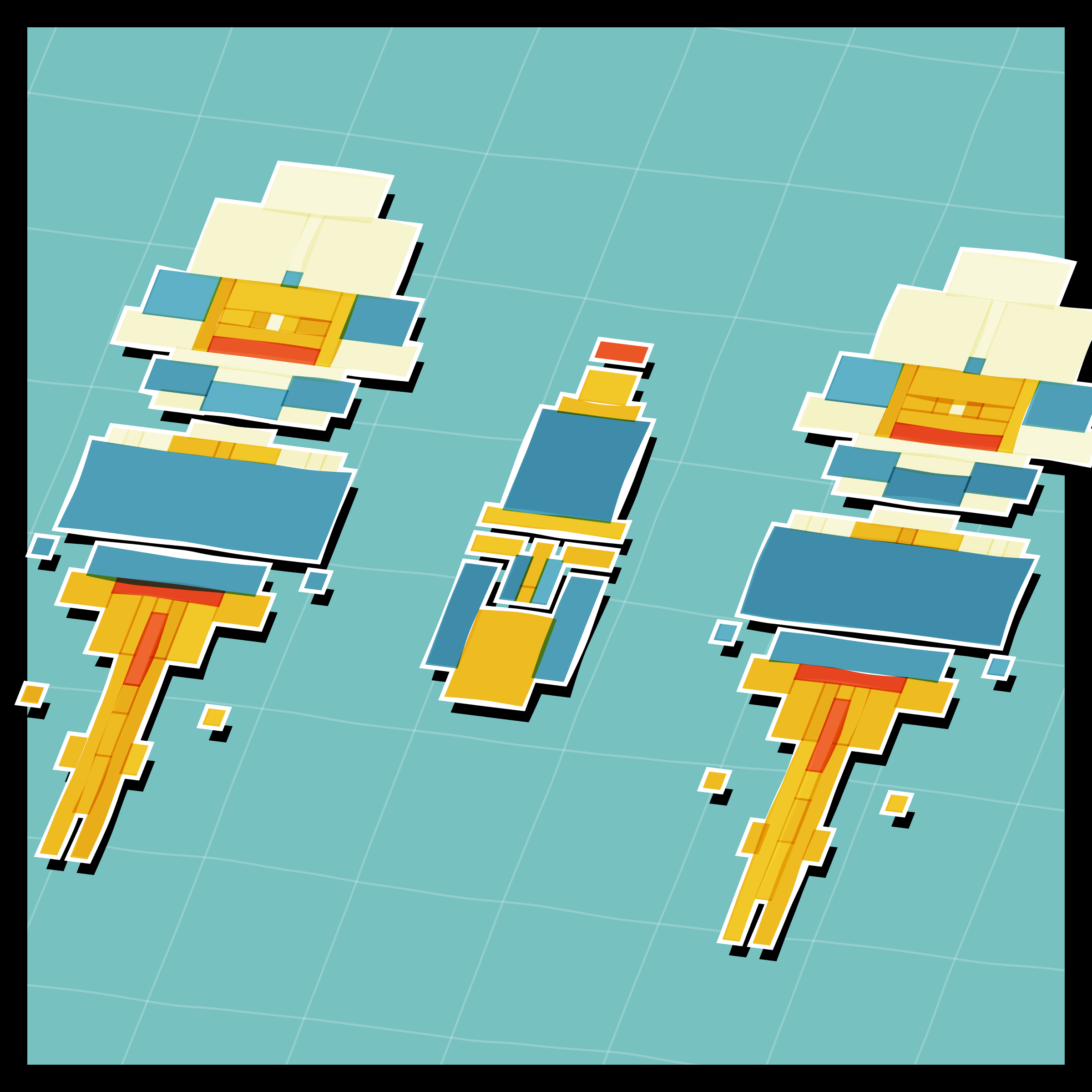 Art Blocks - Art Blocks v2 - Paper Armada #1201 - NFT # 37001201