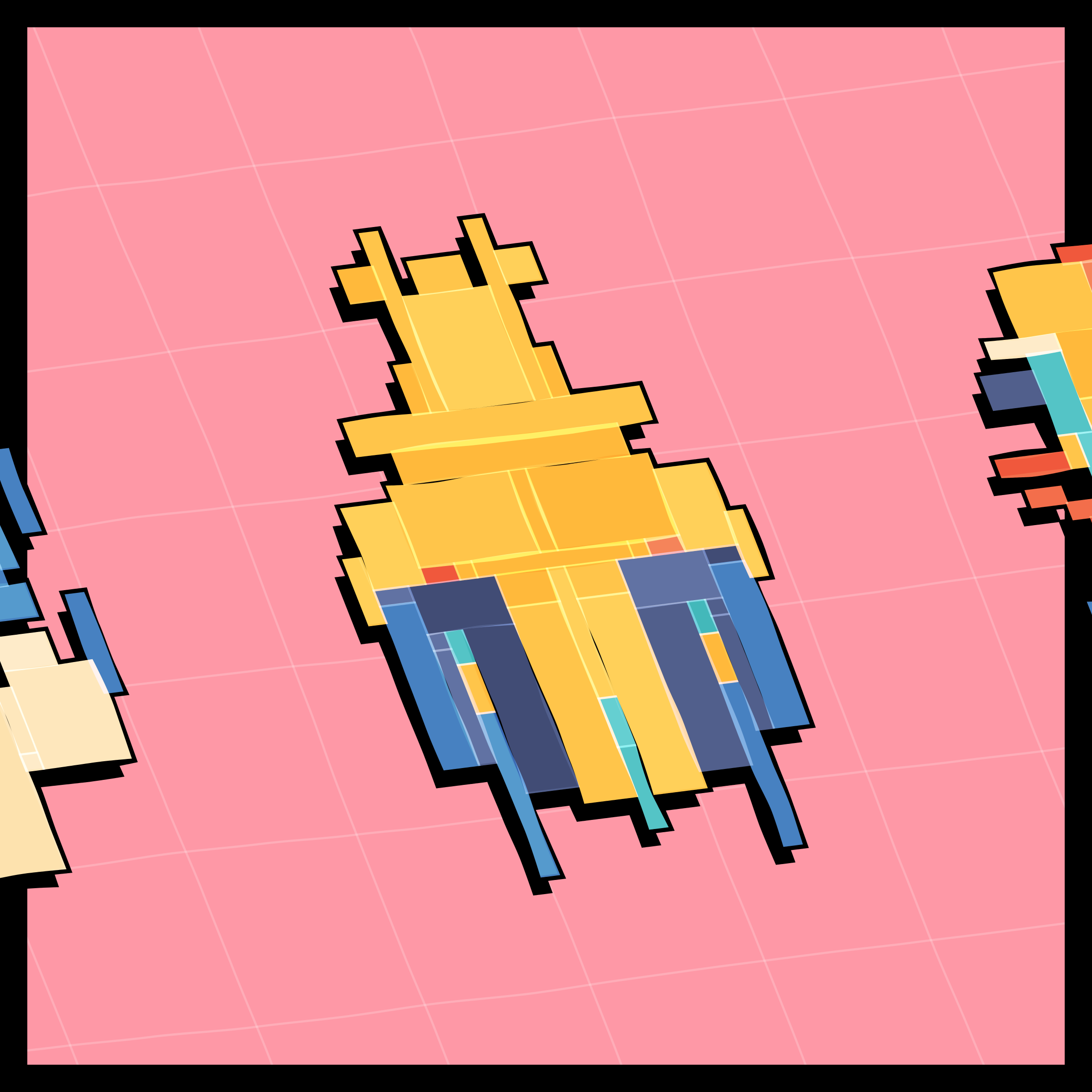 Art Blocks - Art Blocks v2 - Paper Armada #1202 - NFT # 37001202