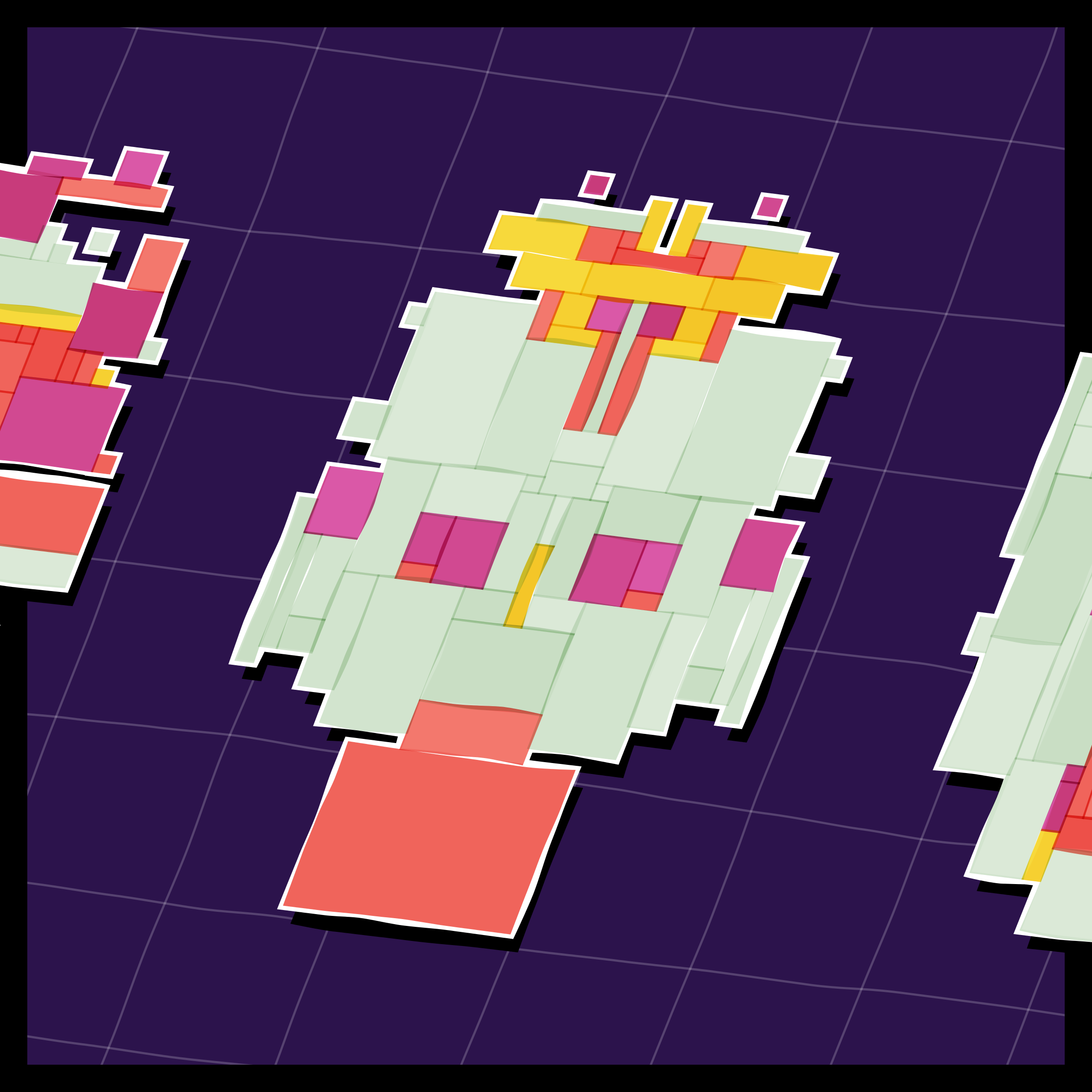 Art Blocks - Art Blocks v2 - Paper Armada #1205 - NFT # 37001205