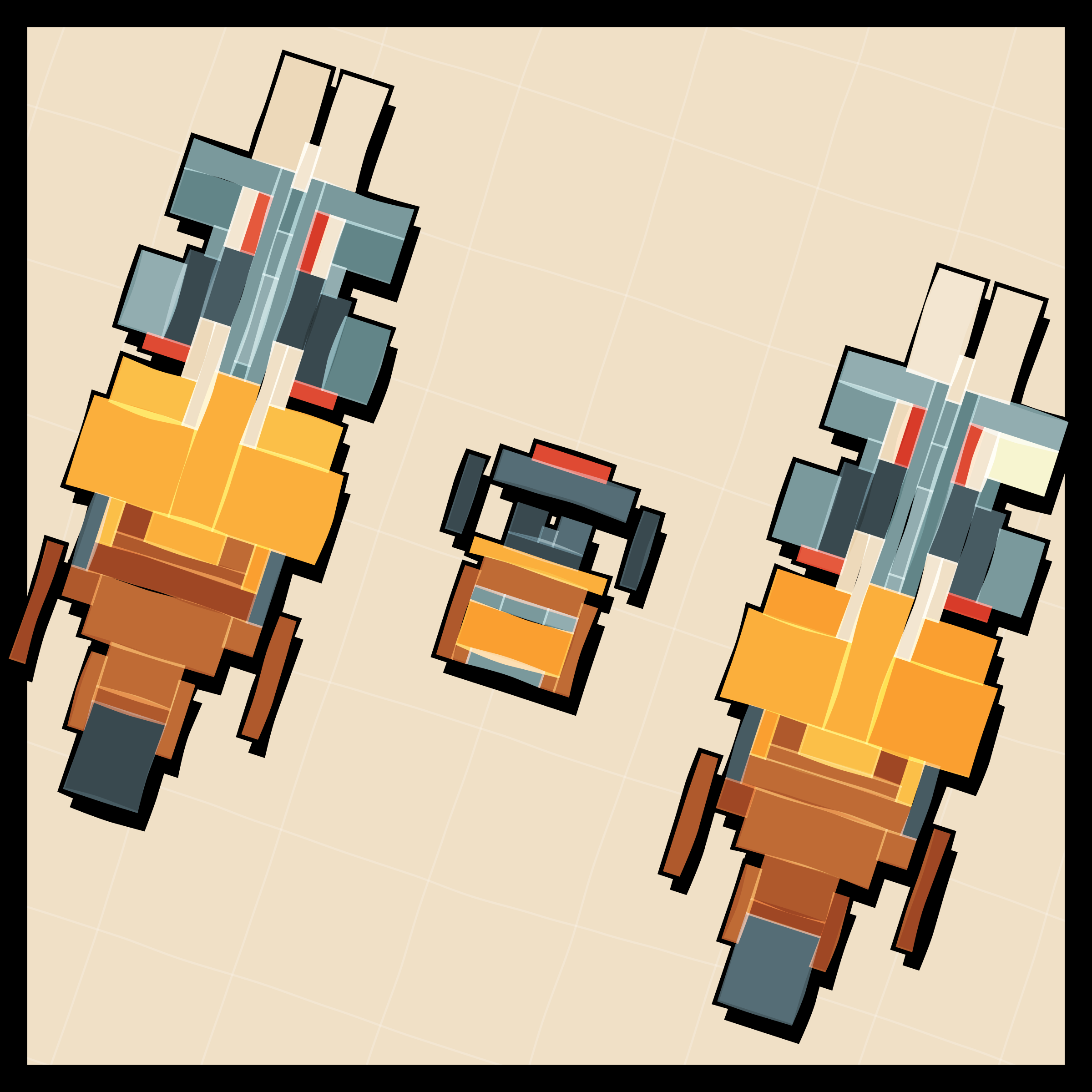 Art Blocks - Art Blocks v2 - Paper Armada #1206 - NFT # 37001206