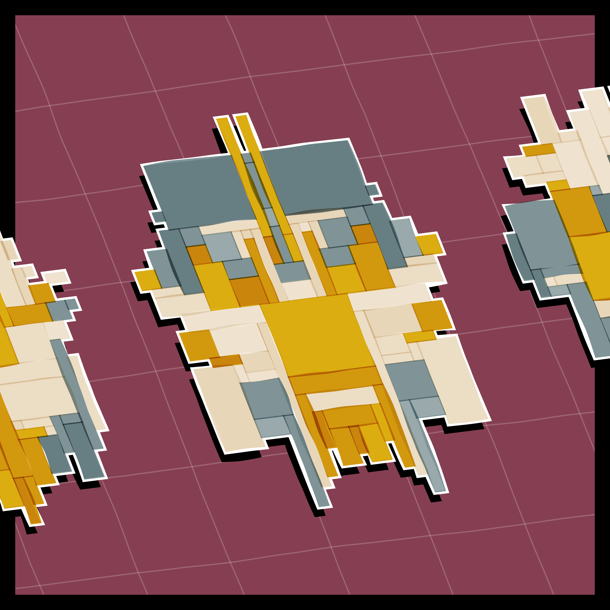 Art Blocks - Art Blocks v2 - Paper Armada #1209 - NFT # 37001209