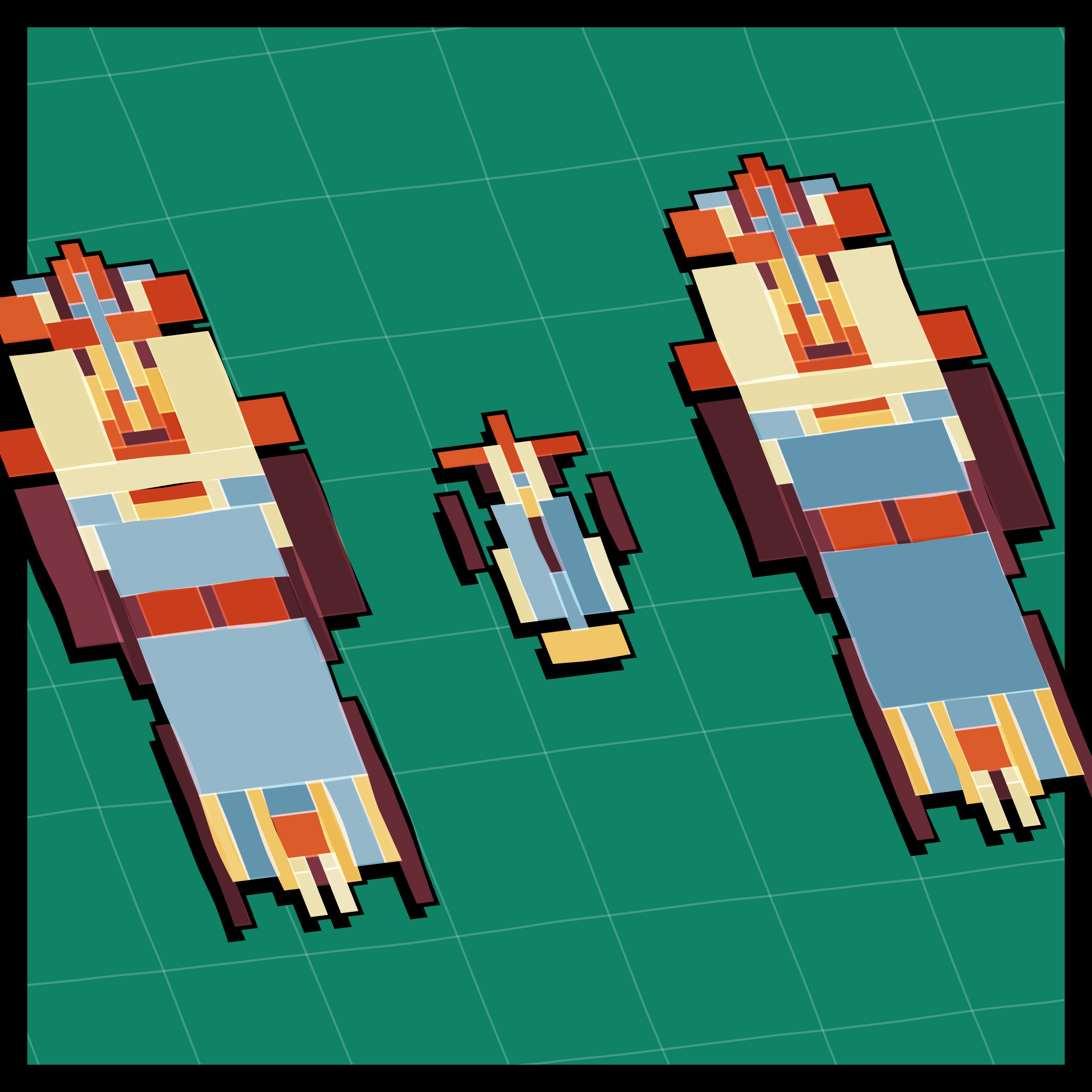 Art Blocks - Art Blocks v2 - Paper Armada #1217 - NFT # 37001217