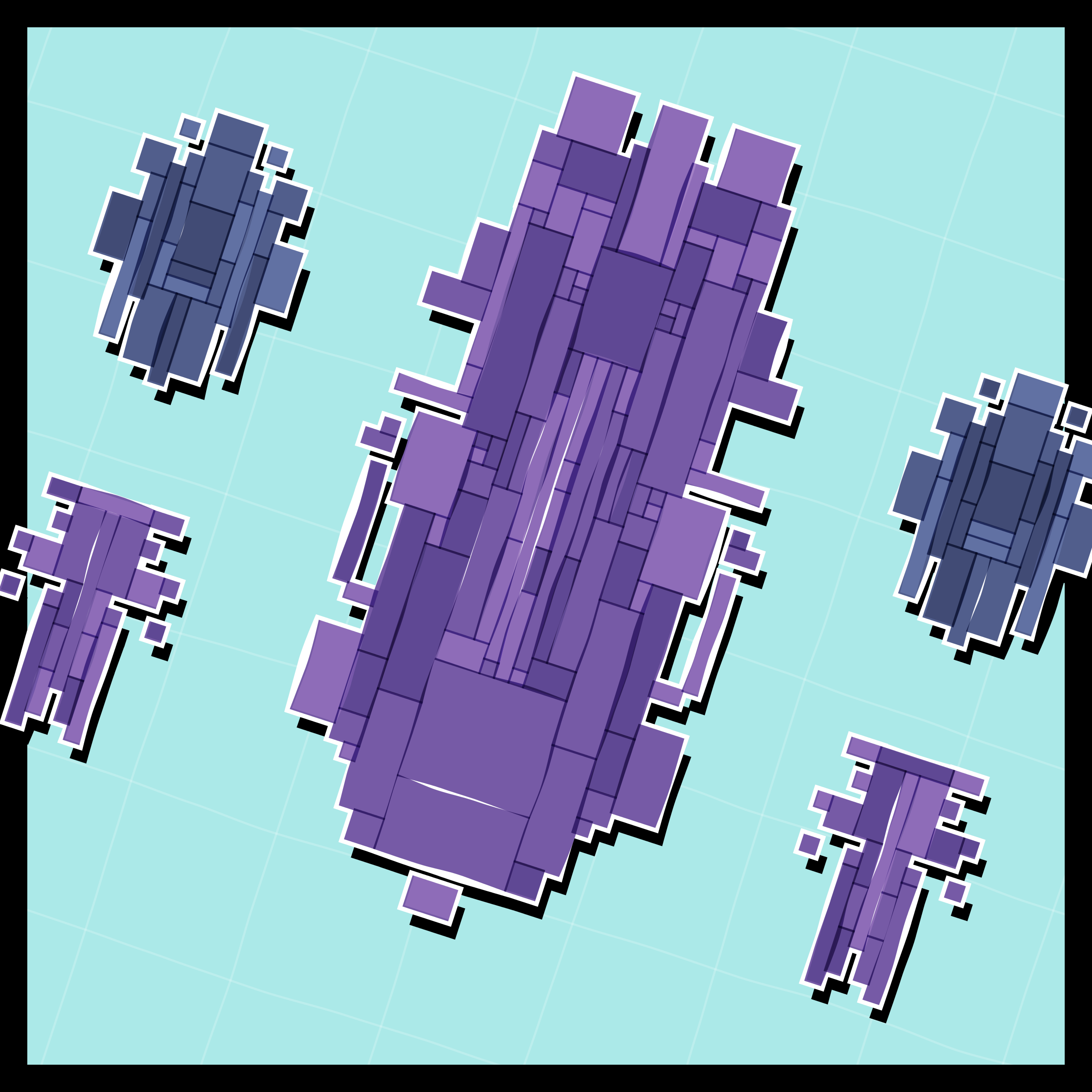 Art Blocks - Art Blocks v2 - Paper Armada #1222 - NFT # 37001222