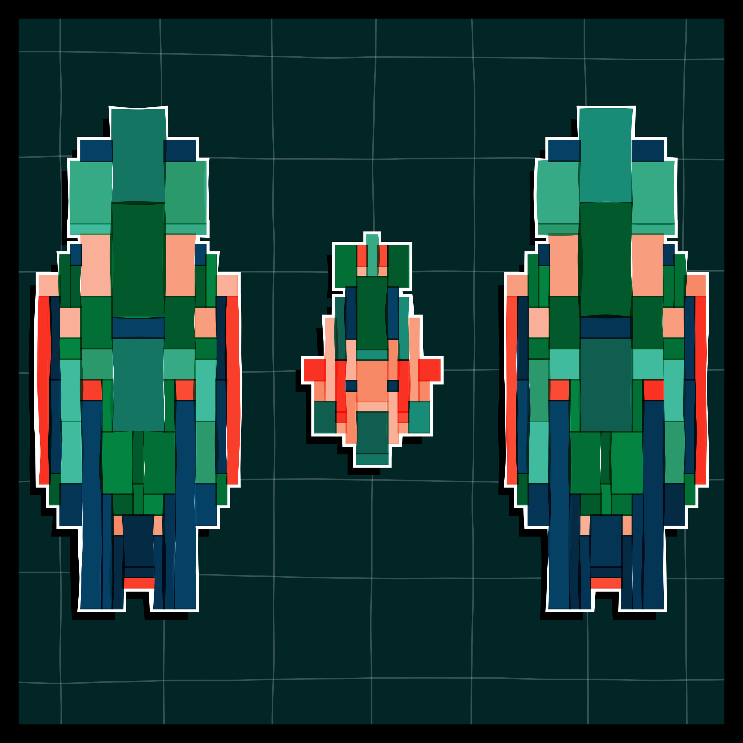 Art Blocks - Art Blocks v2 - Paper Armada #1226 - NFT # 37001226