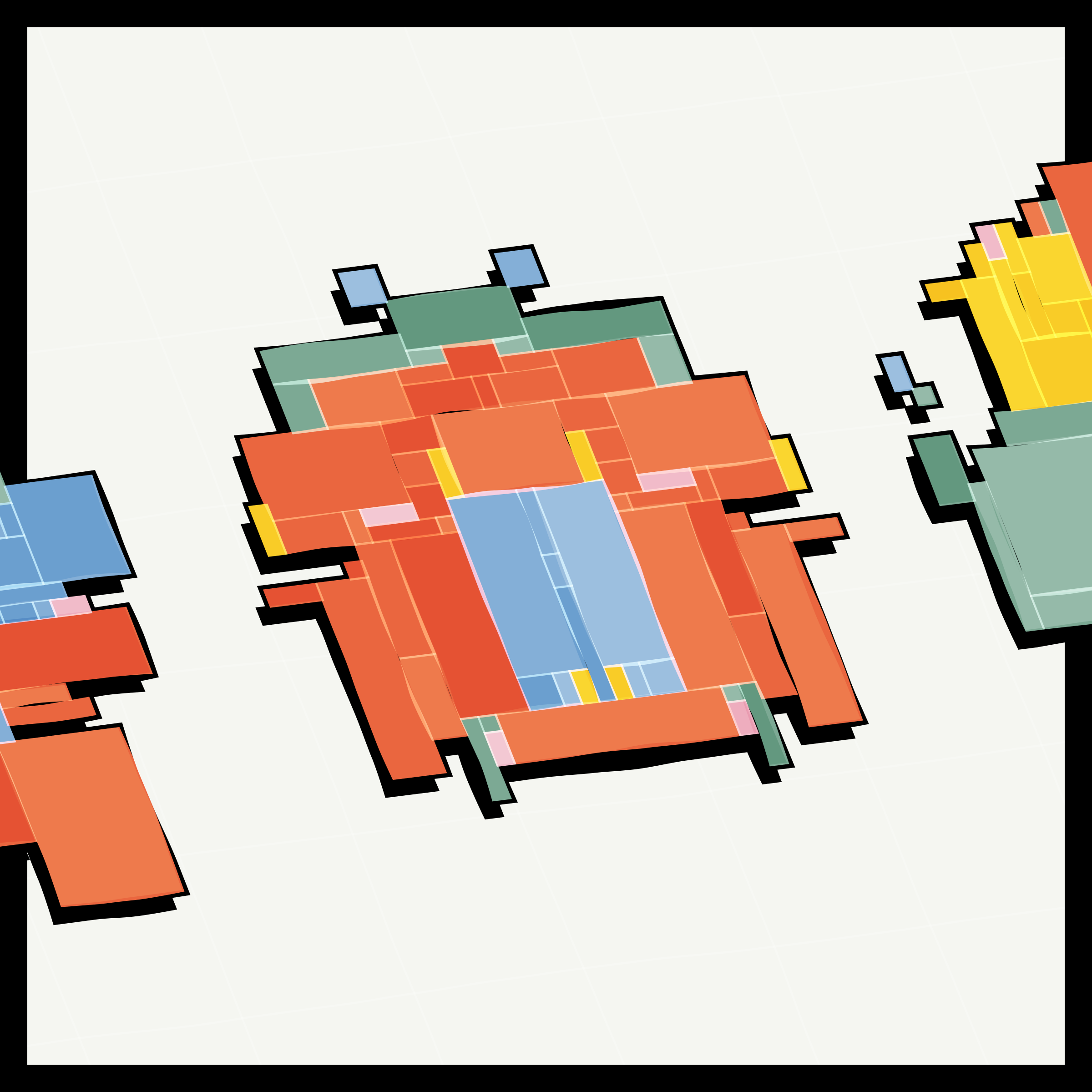 Art Blocks - Art Blocks v2 - Paper Armada #1236 - NFT # 37001236