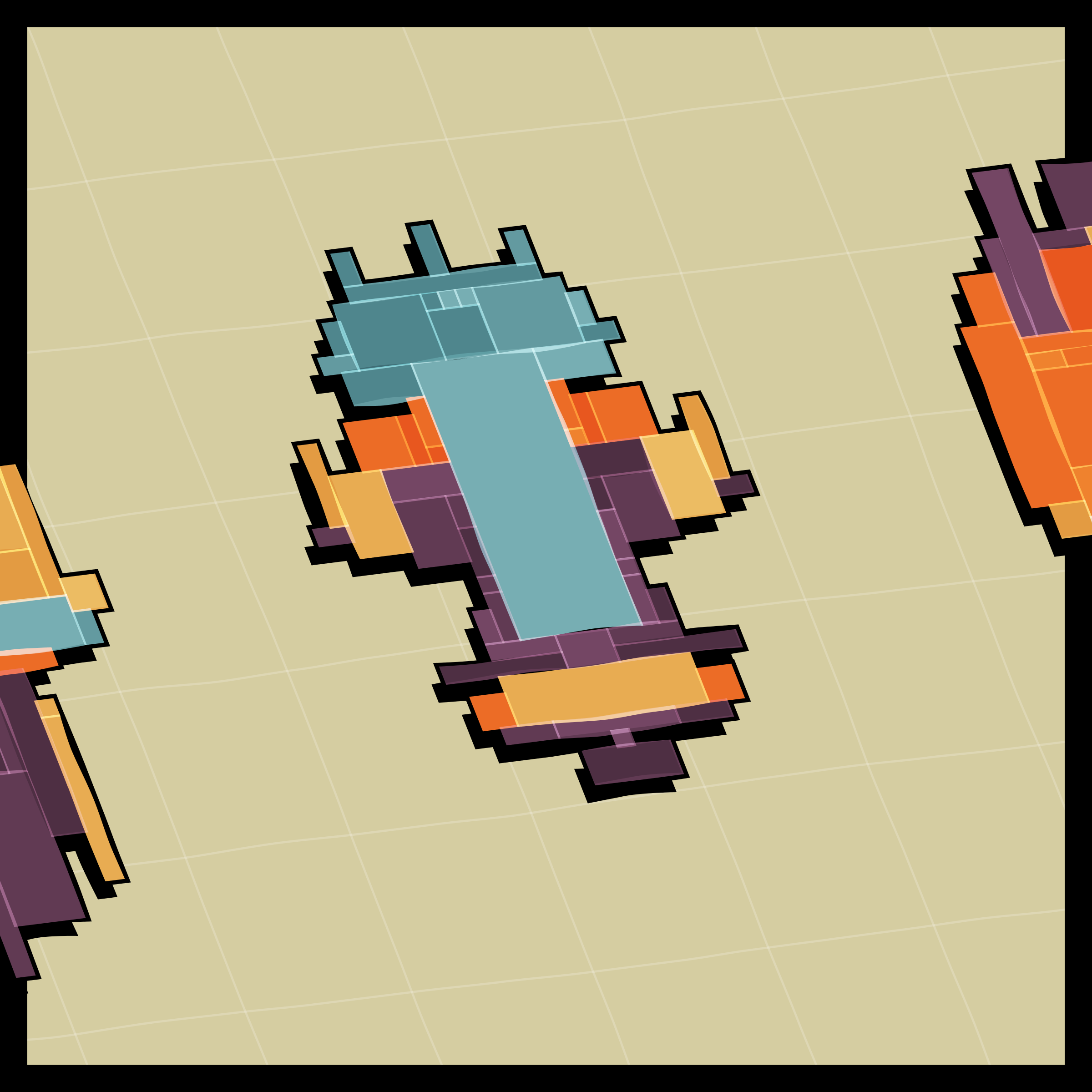 Art Blocks - Art Blocks v2 - Paper Armada #1239 - NFT # 37001239