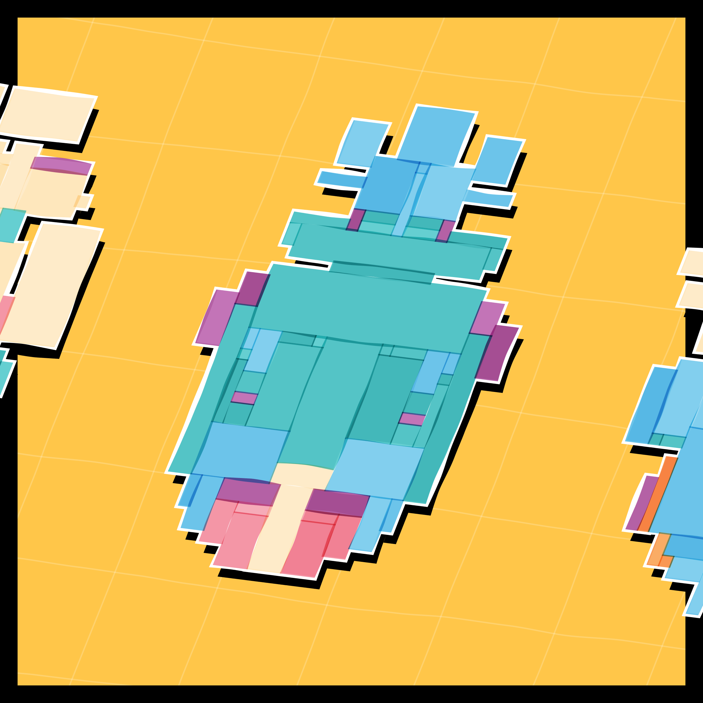 Art Blocks - Art Blocks v2 - Paper Armada #1252 - NFT # 37001252