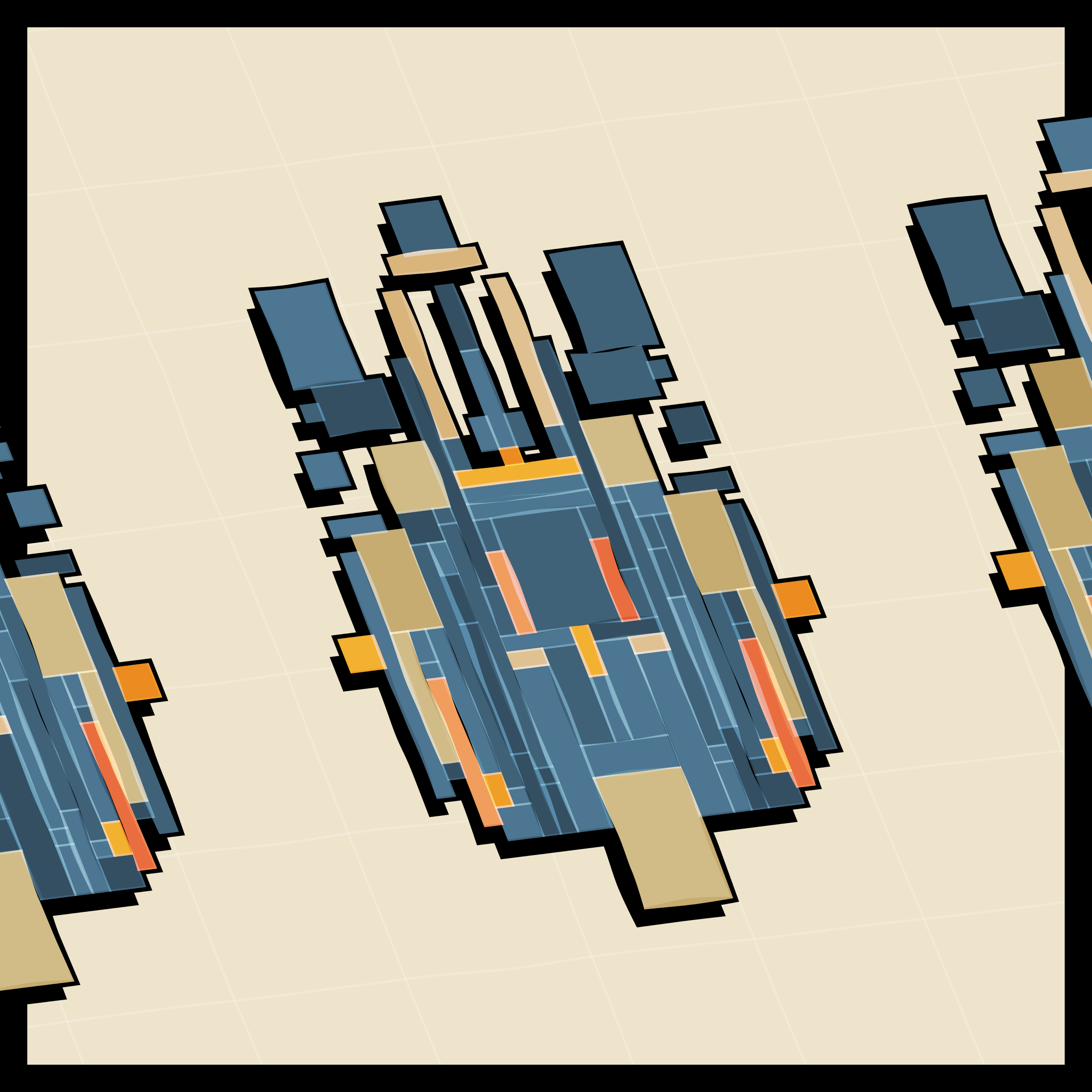 Art Blocks - Art Blocks v2 - Paper Armada #1260 - NFT # 37001260