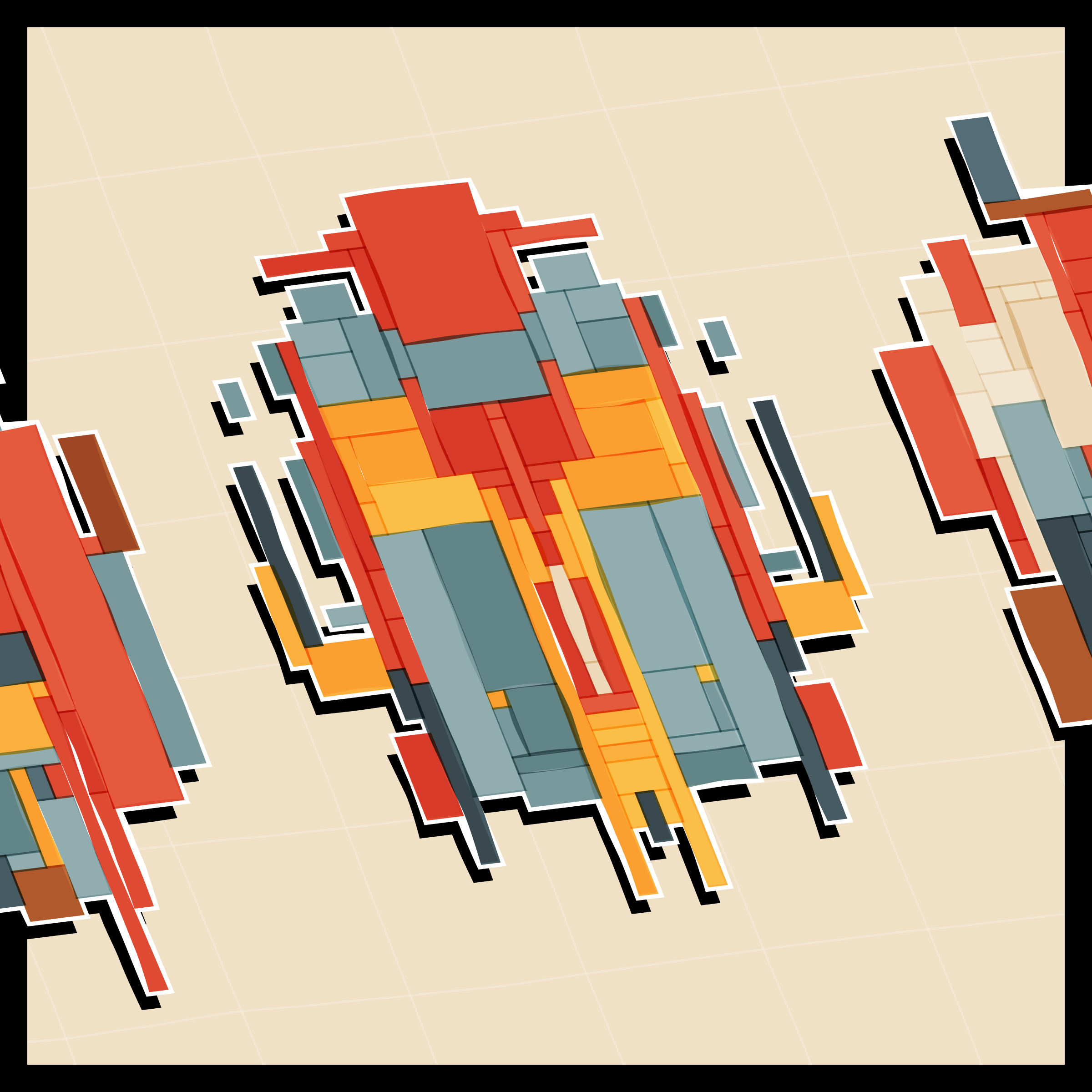 Art Blocks - Art Blocks v2 - Paper Armada #1262 - NFT # 37001262