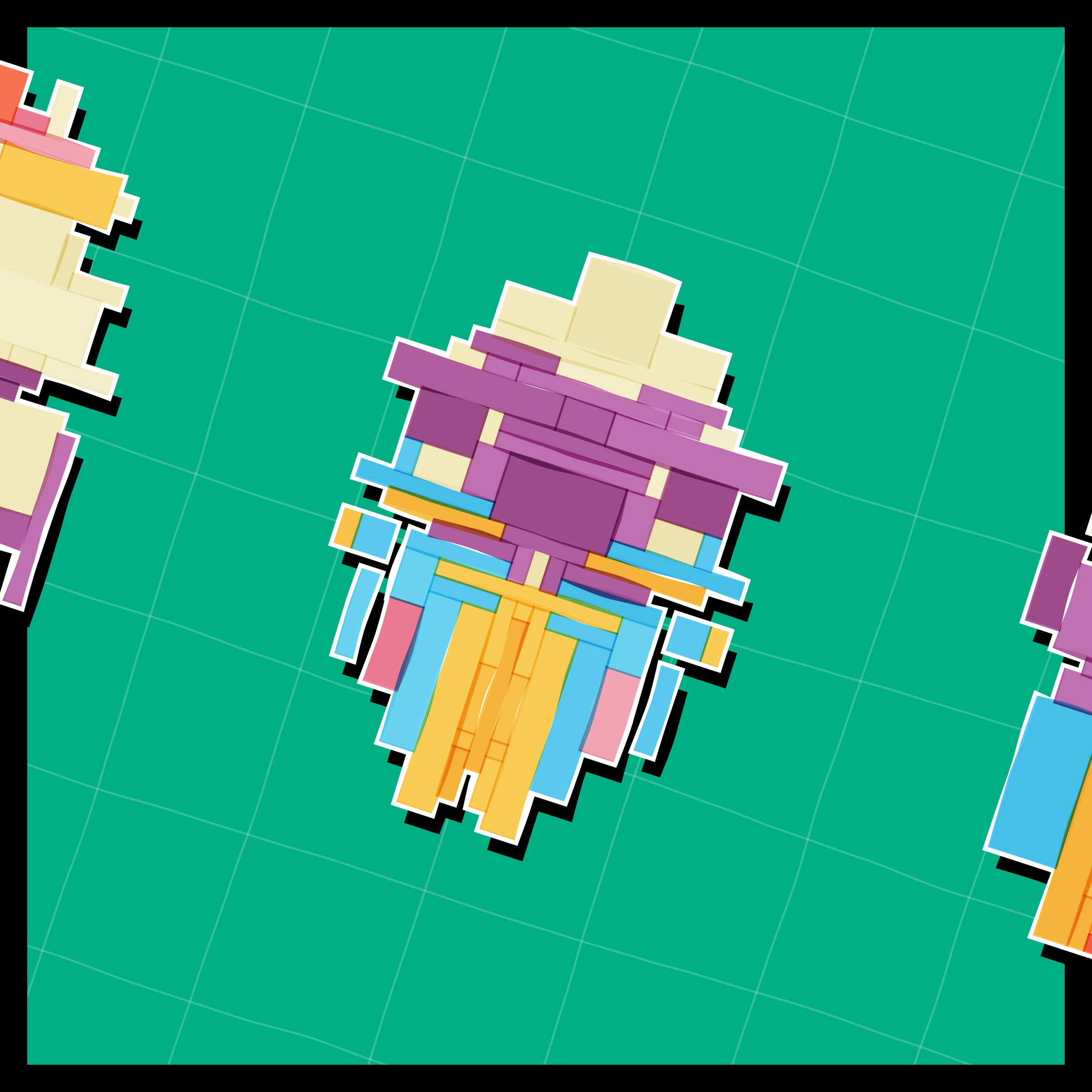 Art Blocks - Art Blocks v2 - Paper Armada #1263 - NFT # 37001263