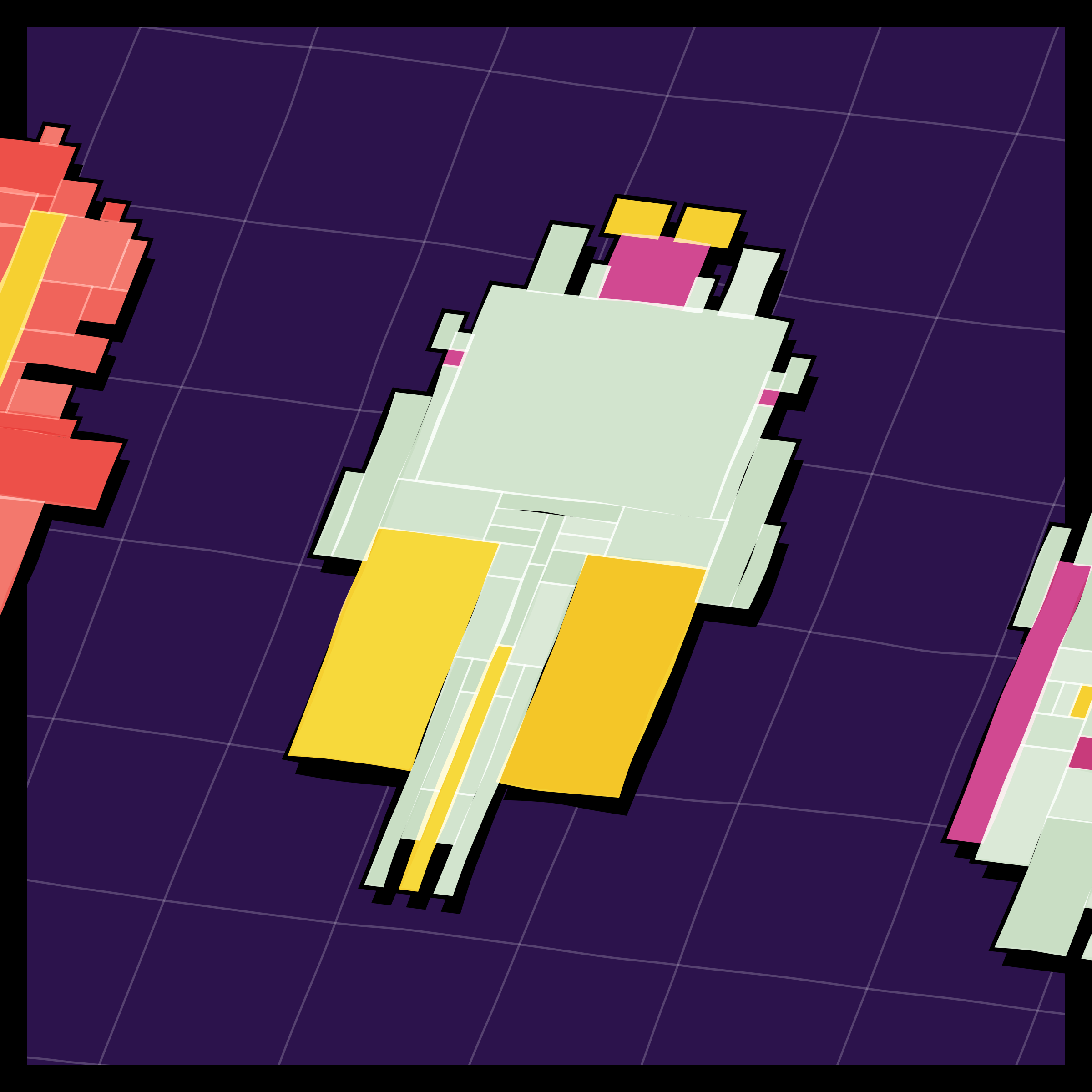 Art Blocks - Art Blocks v2 - Paper Armada #1265 - NFT # 37001265