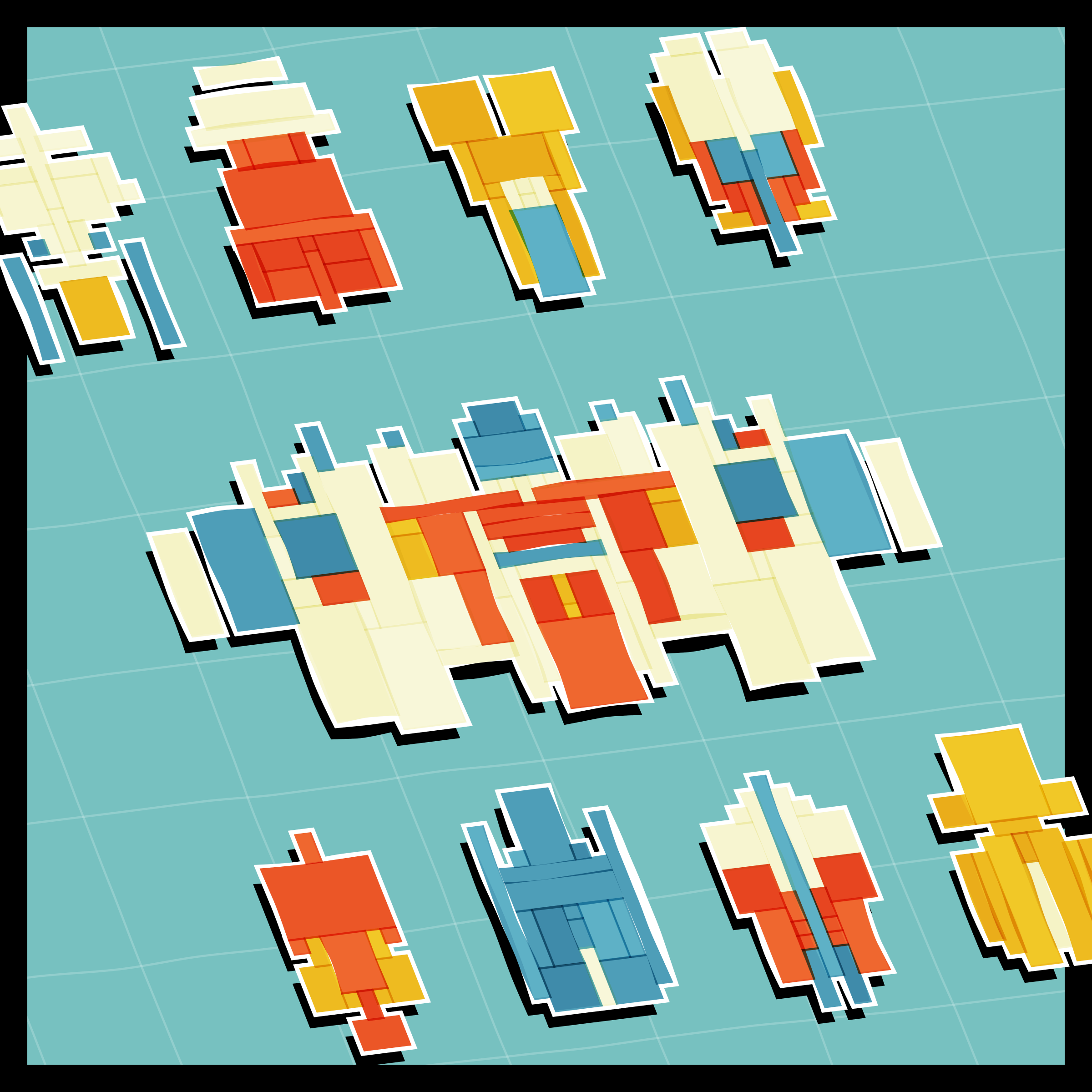 Art Blocks - Art Blocks v2 - Paper Armada #1269 - NFT # 37001269