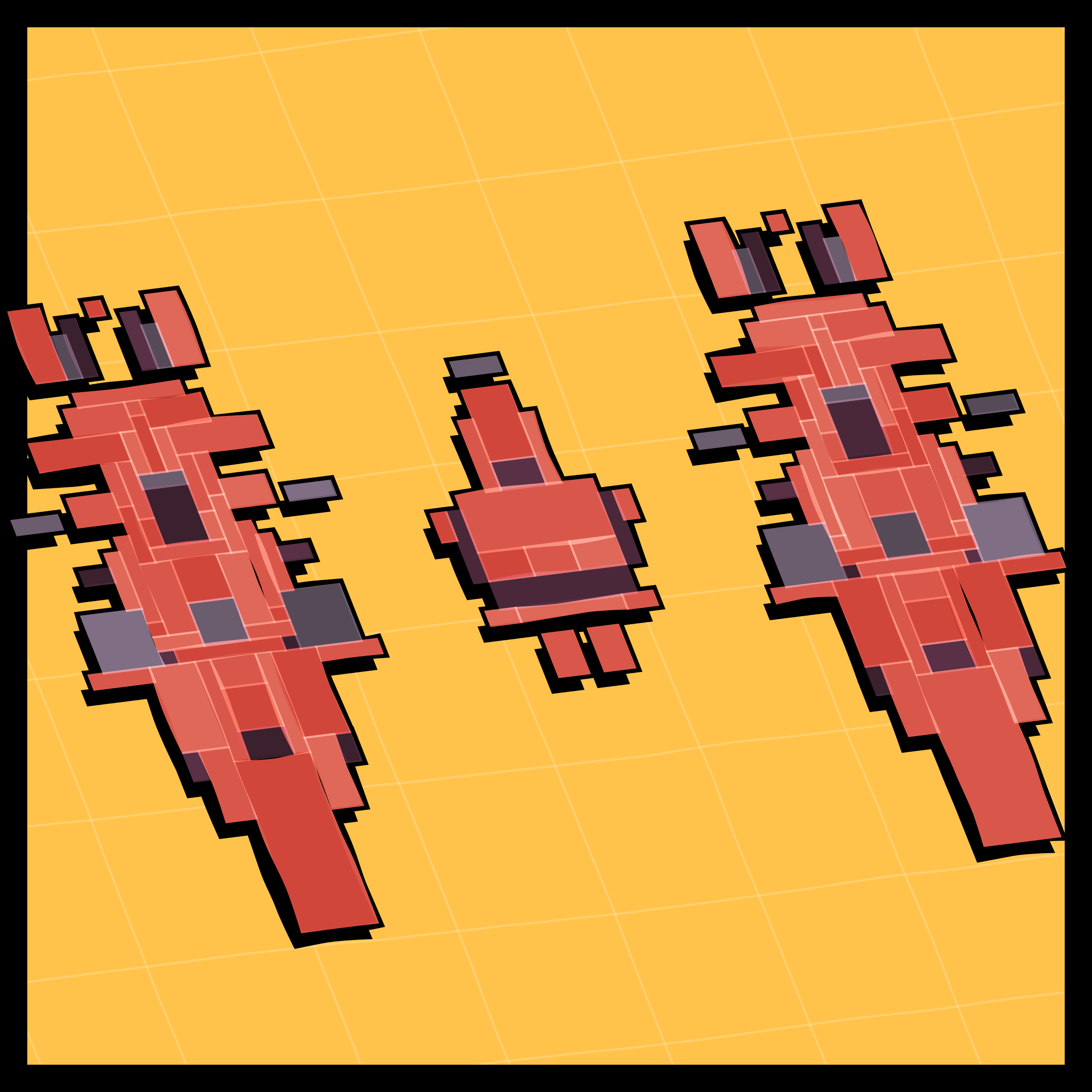 Art Blocks - Art Blocks v2 - Paper Armada #1271 - NFT # 37001271