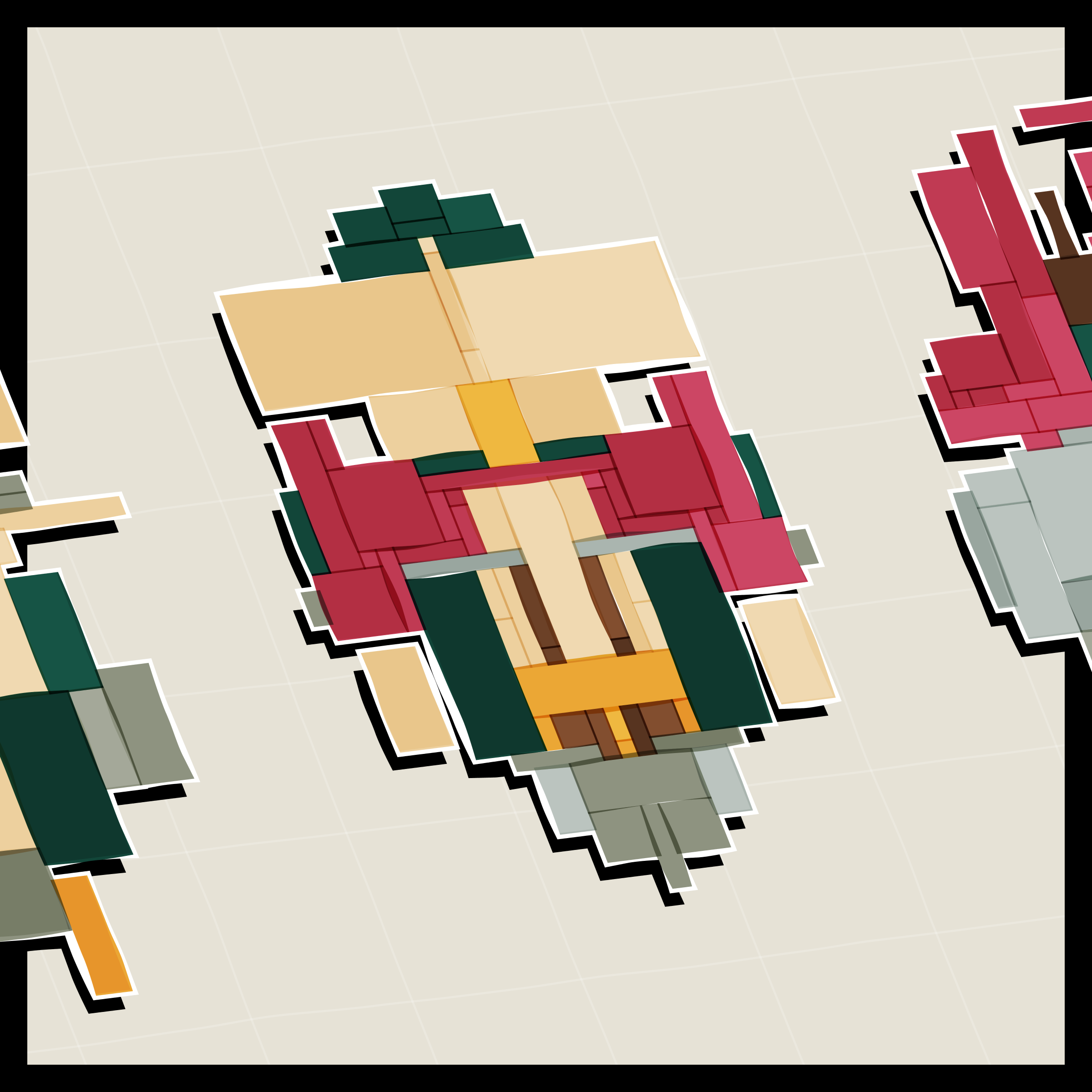 Art Blocks - Art Blocks v2 - Paper Armada #1300 - NFT # 37001300