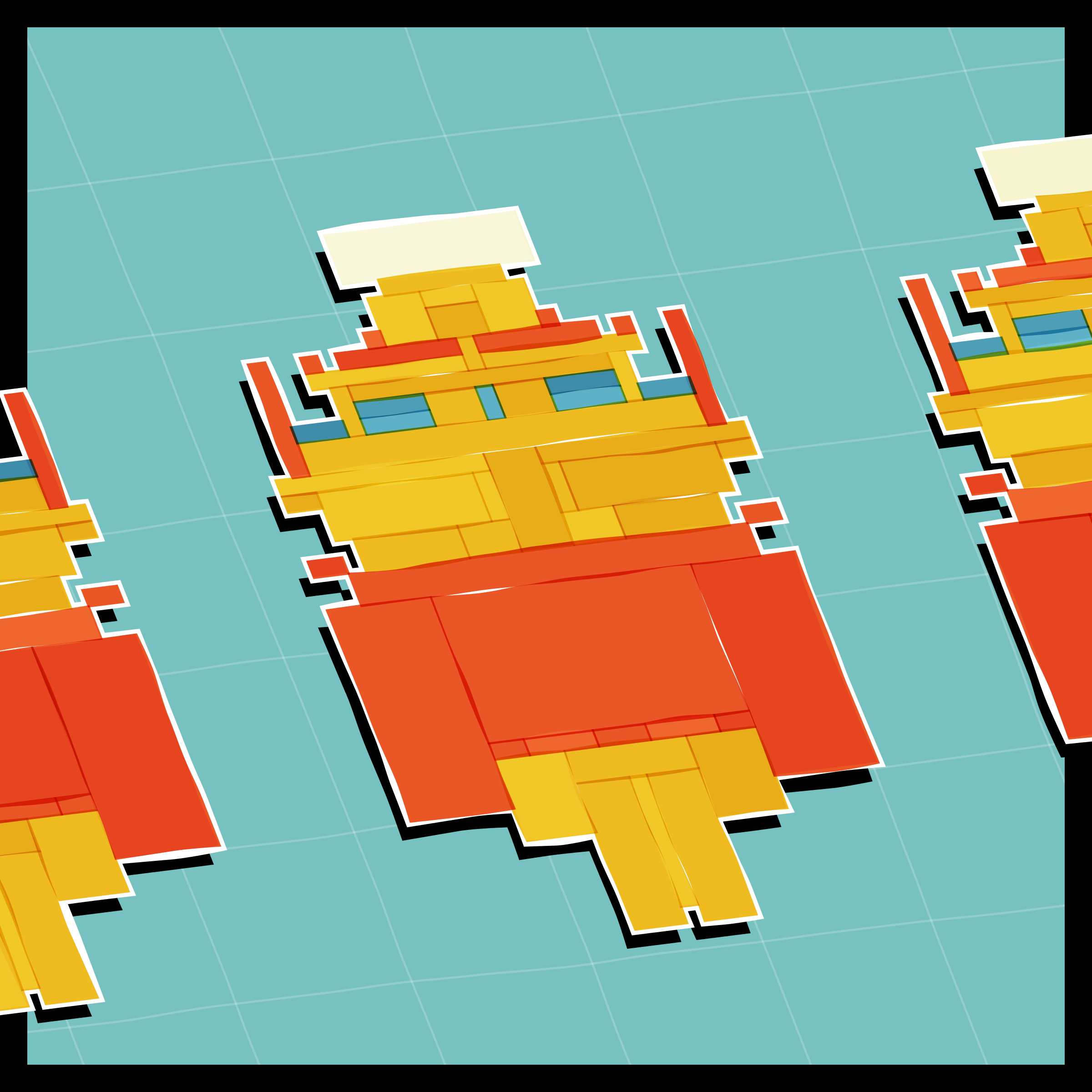 Art Blocks - Art Blocks v2 - Paper Armada #1302 - NFT # 37001302