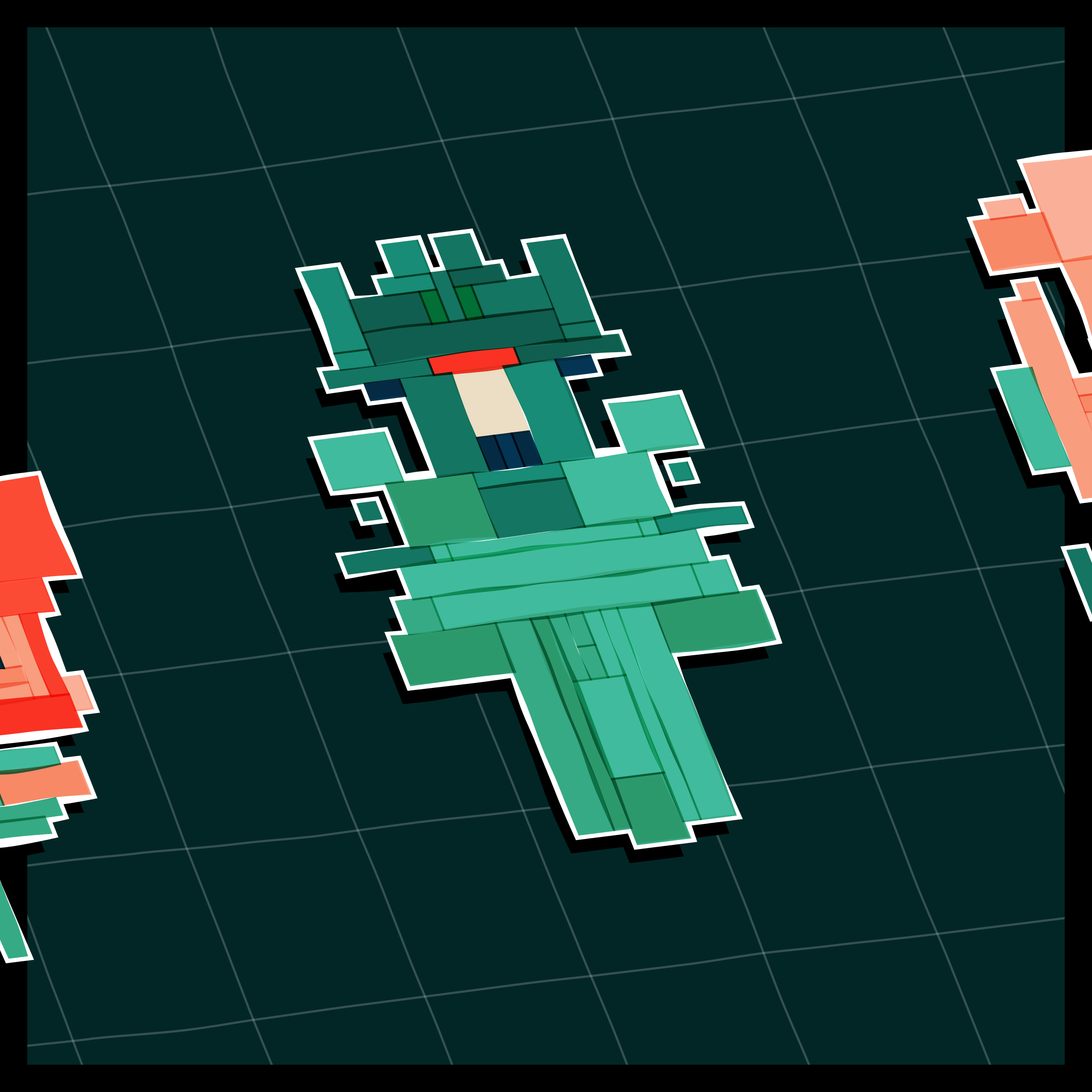 Art Blocks - Art Blocks v2 - Paper Armada #1304 - NFT # 37001304