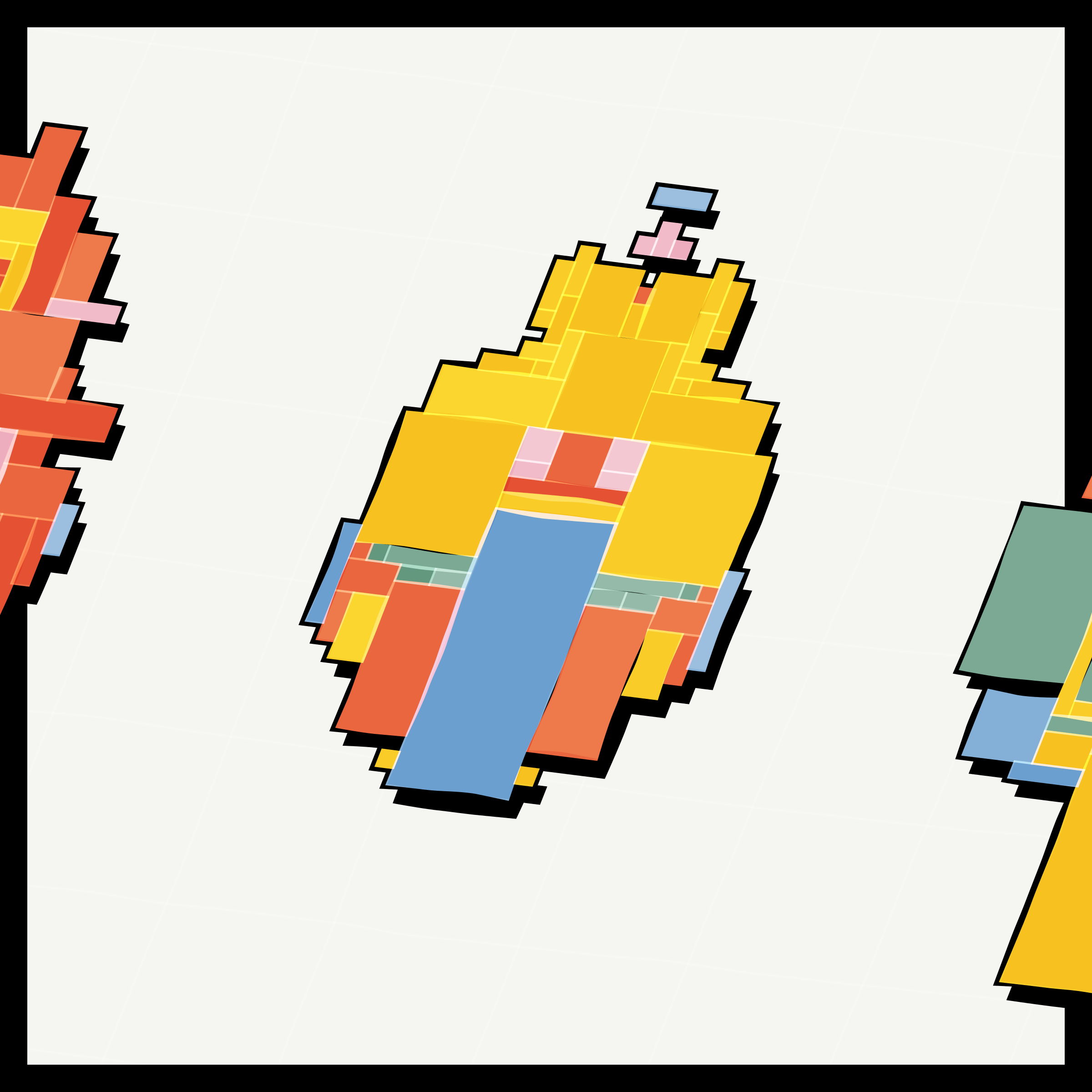 Art Blocks - Art Blocks v2 - Paper Armada #1306 - NFT # 37001306