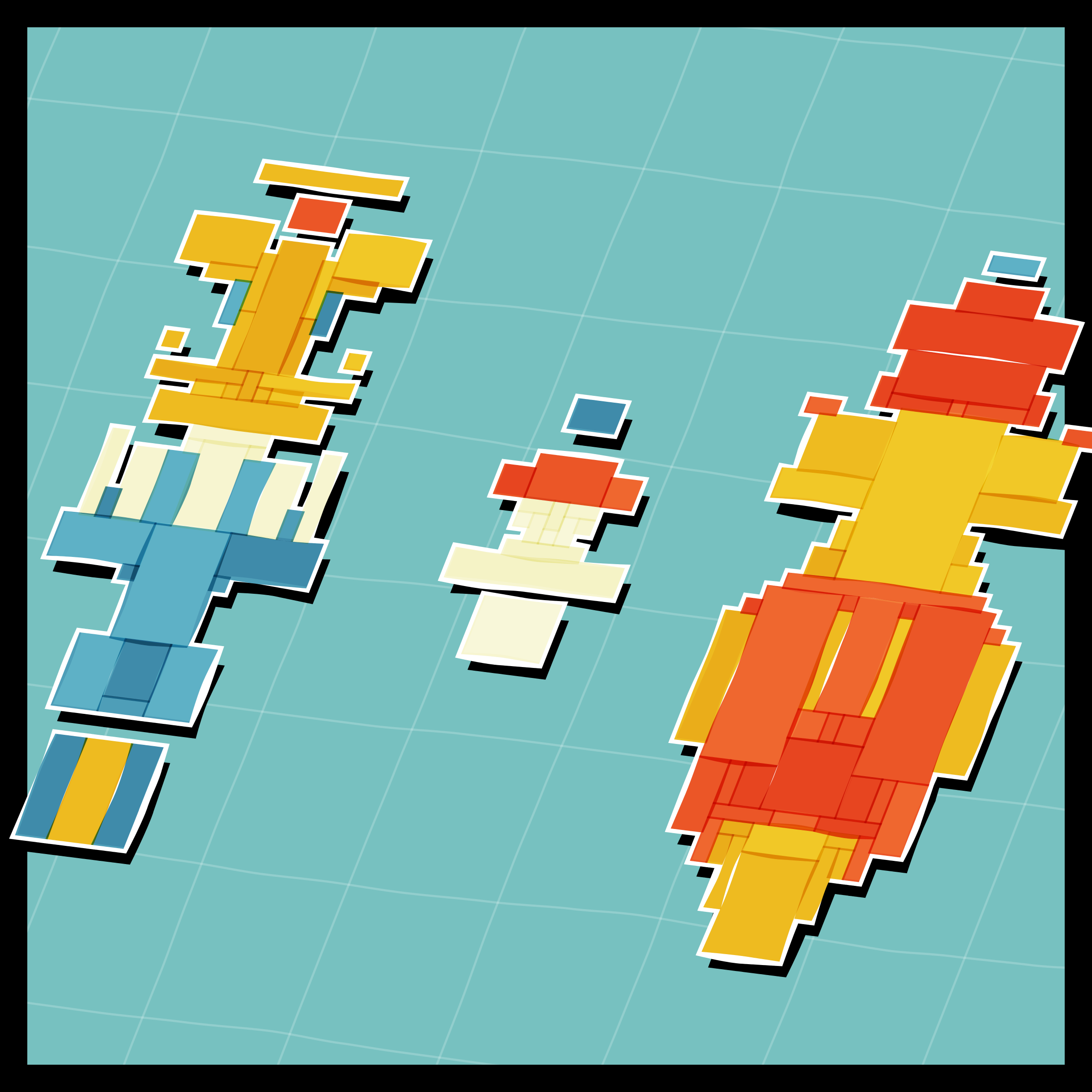 Art Blocks - Art Blocks v2 - Paper Armada #1316 - NFT # 37001316