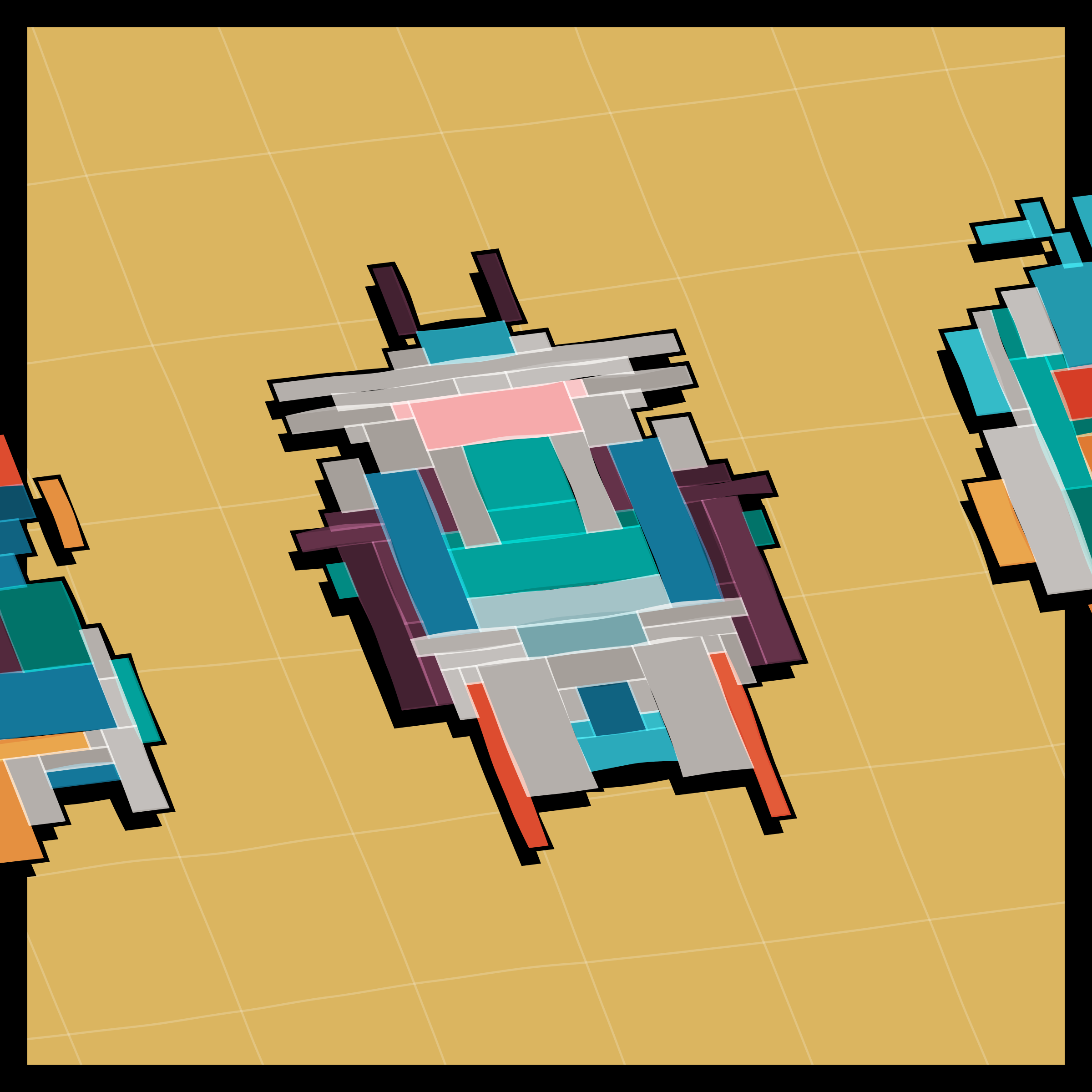 Art Blocks - Art Blocks v2 - Paper Armada #1324 - NFT # 37001324