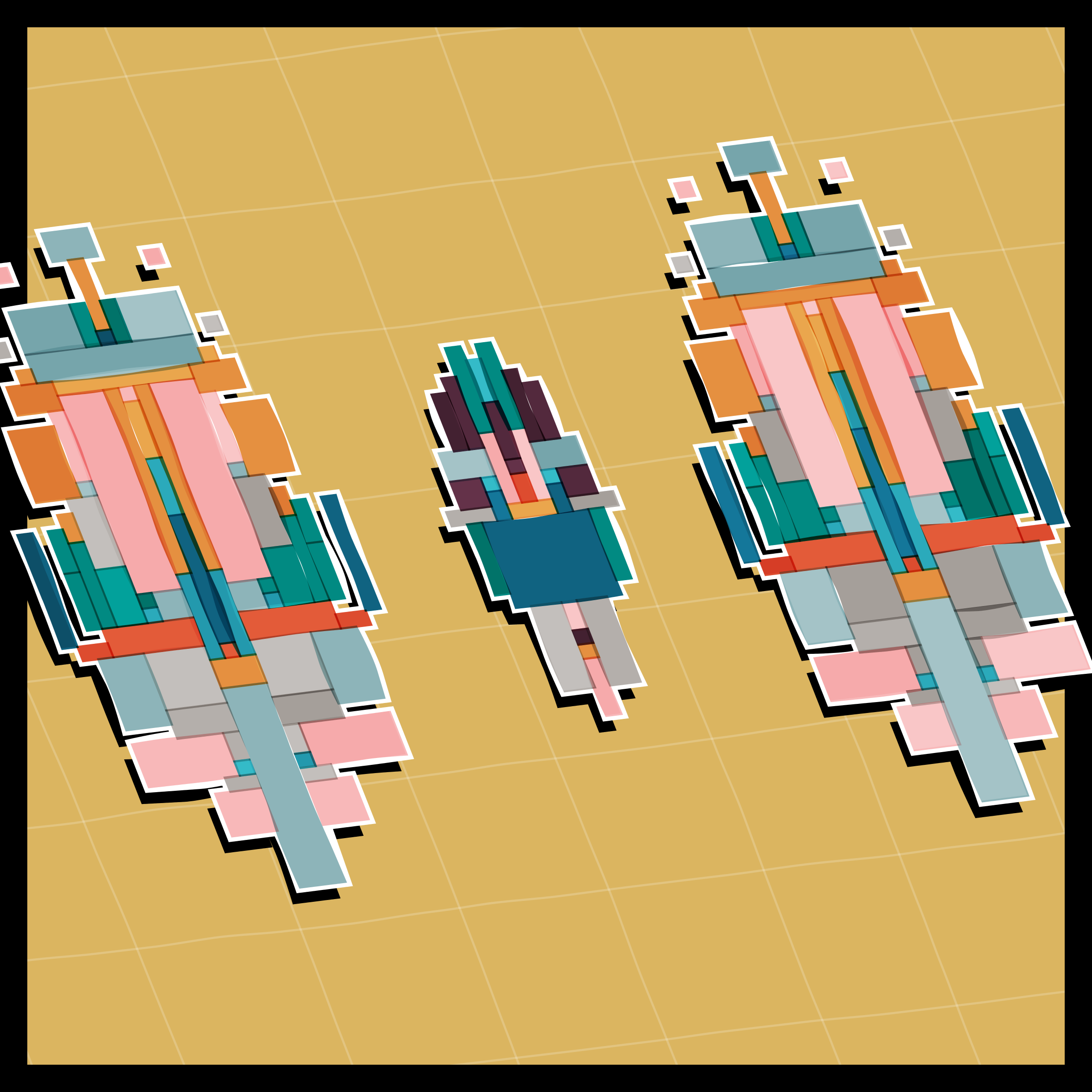 Art Blocks - Art Blocks v2 - Paper Armada #1336 - NFT # 37001336