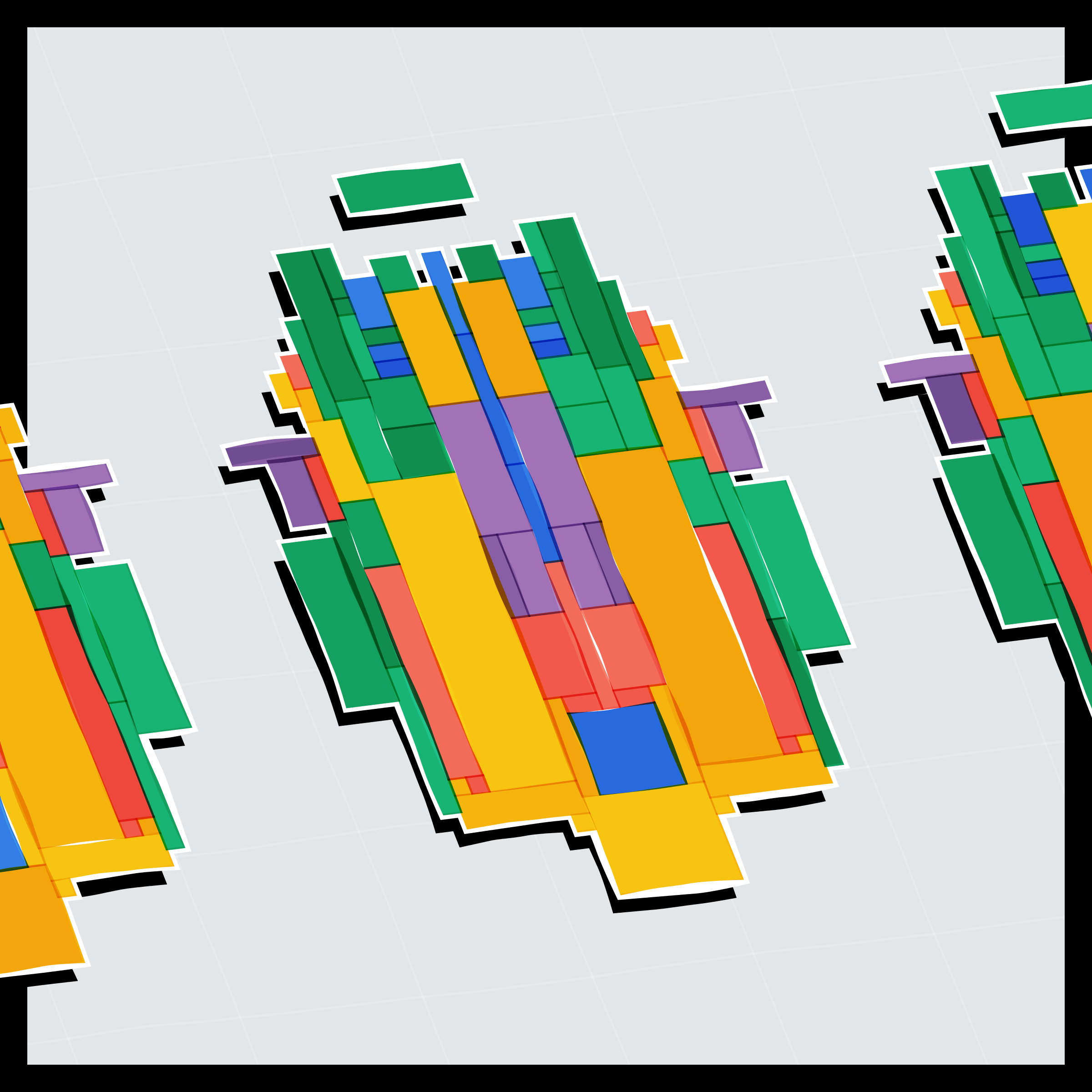 Art Blocks - Art Blocks v2 - Paper Armada #1343 - NFT # 37001343