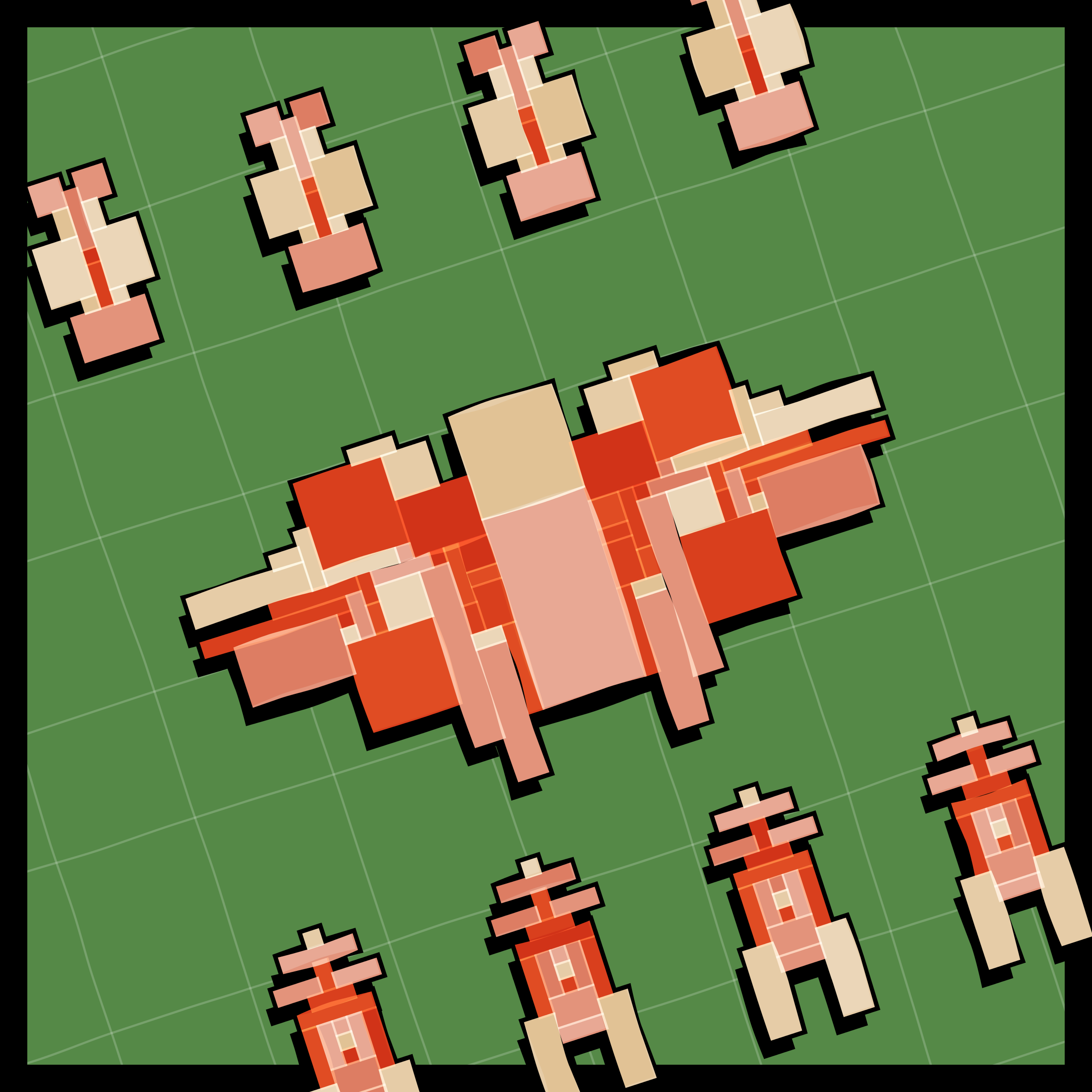 Art Blocks - Art Blocks v2 - Paper Armada #1356 - NFT # 37001356