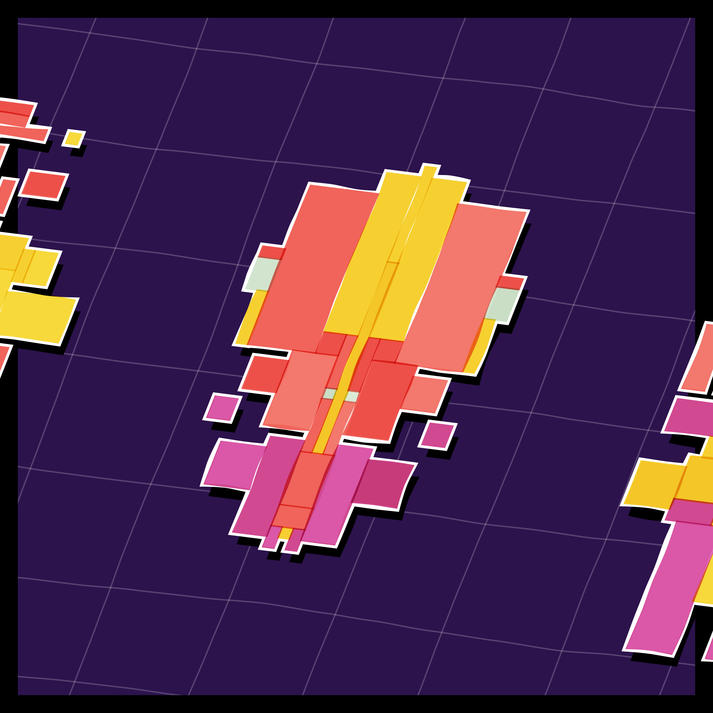 Art Blocks - Art Blocks v2 - Paper Armada #1360 - NFT # 37001360