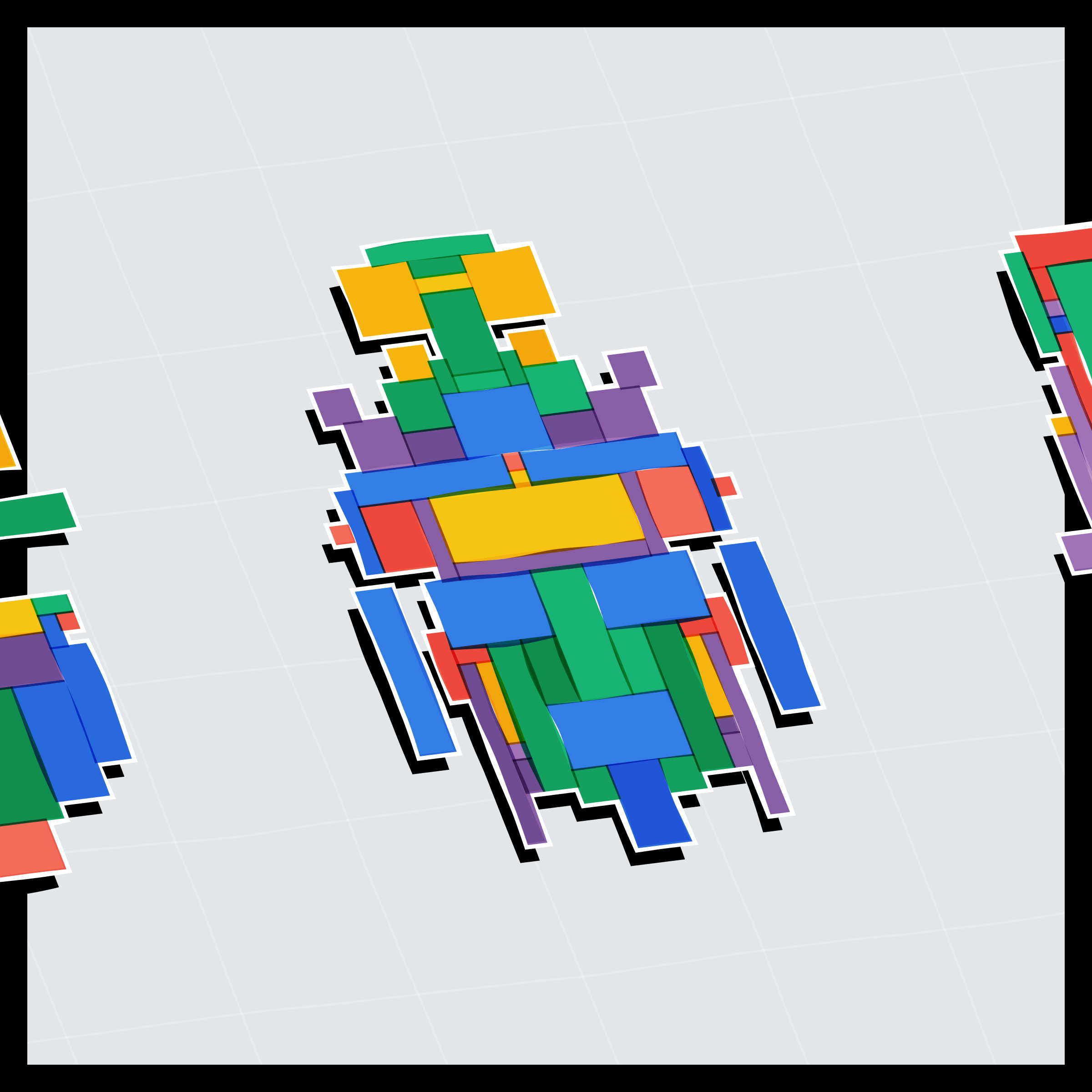 Art Blocks - Art Blocks v2 - Paper Armada #1361 - NFT # 37001361