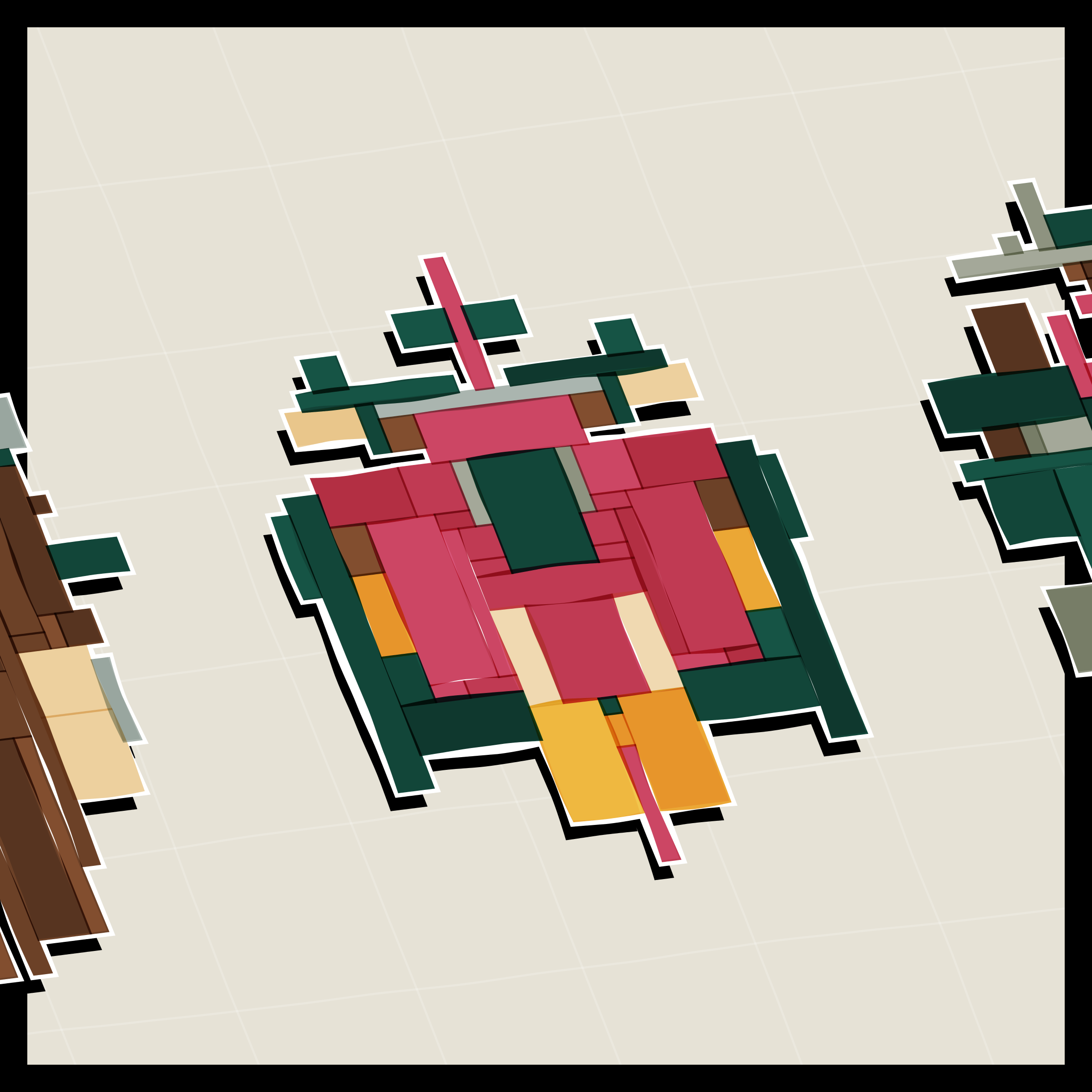 Art Blocks - Art Blocks v2 - Paper Armada #1362 - NFT # 37001362