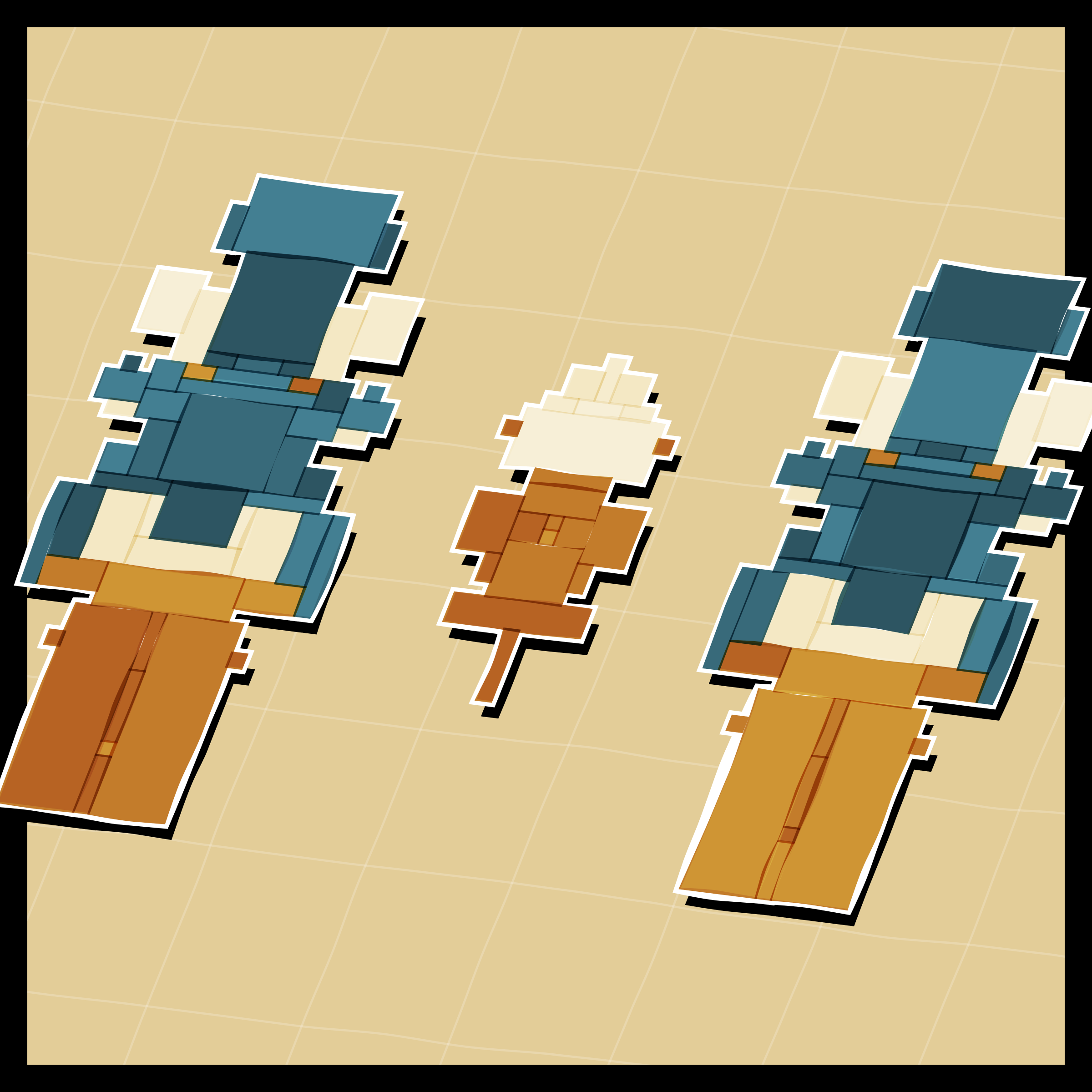 Art Blocks - Art Blocks v2 - Paper Armada #1370 - NFT # 37001370