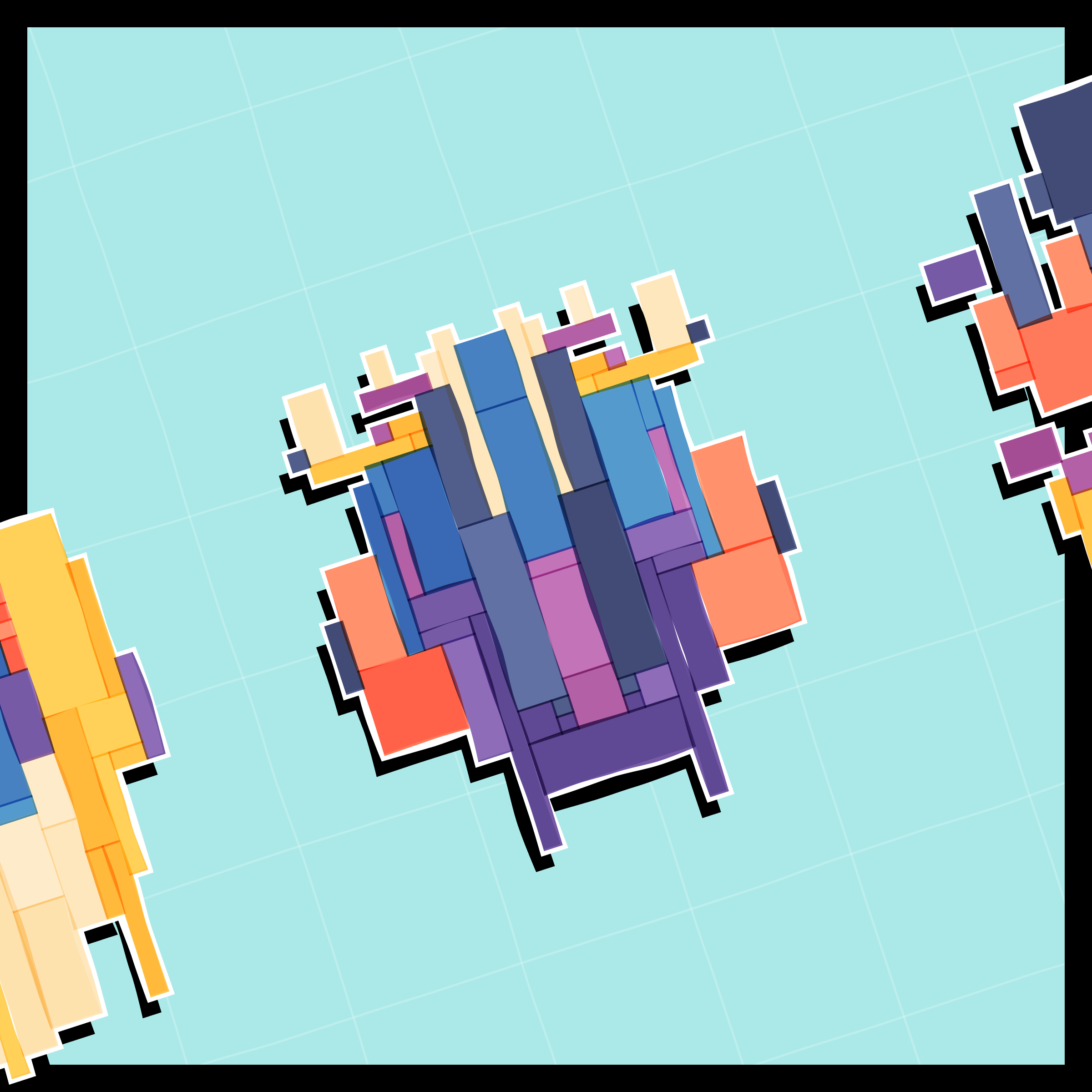 Art Blocks - Art Blocks v2 - Paper Armada #1385 - NFT # 37001385