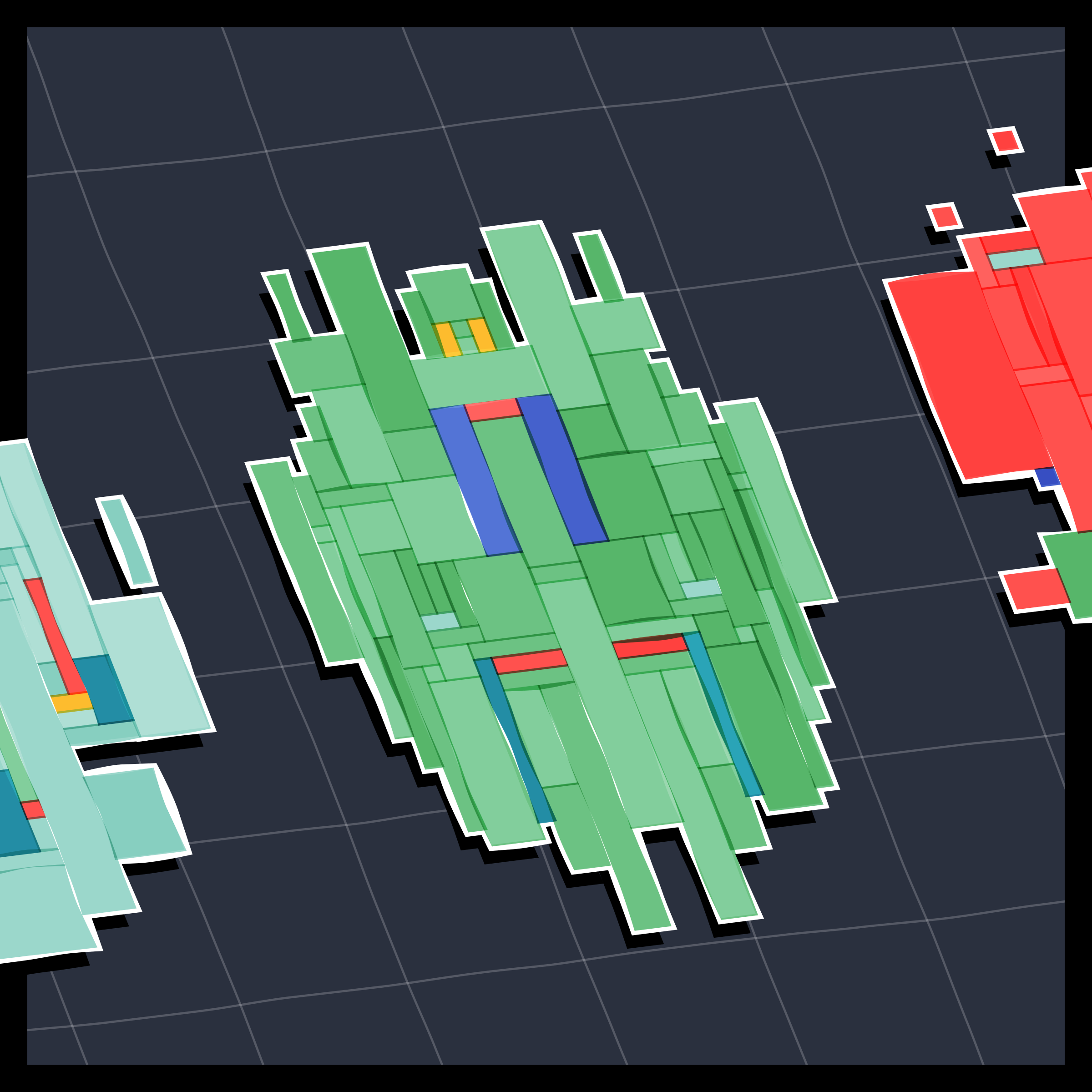 Art Blocks - Art Blocks v2 - Paper Armada #1393 - NFT # 37001393