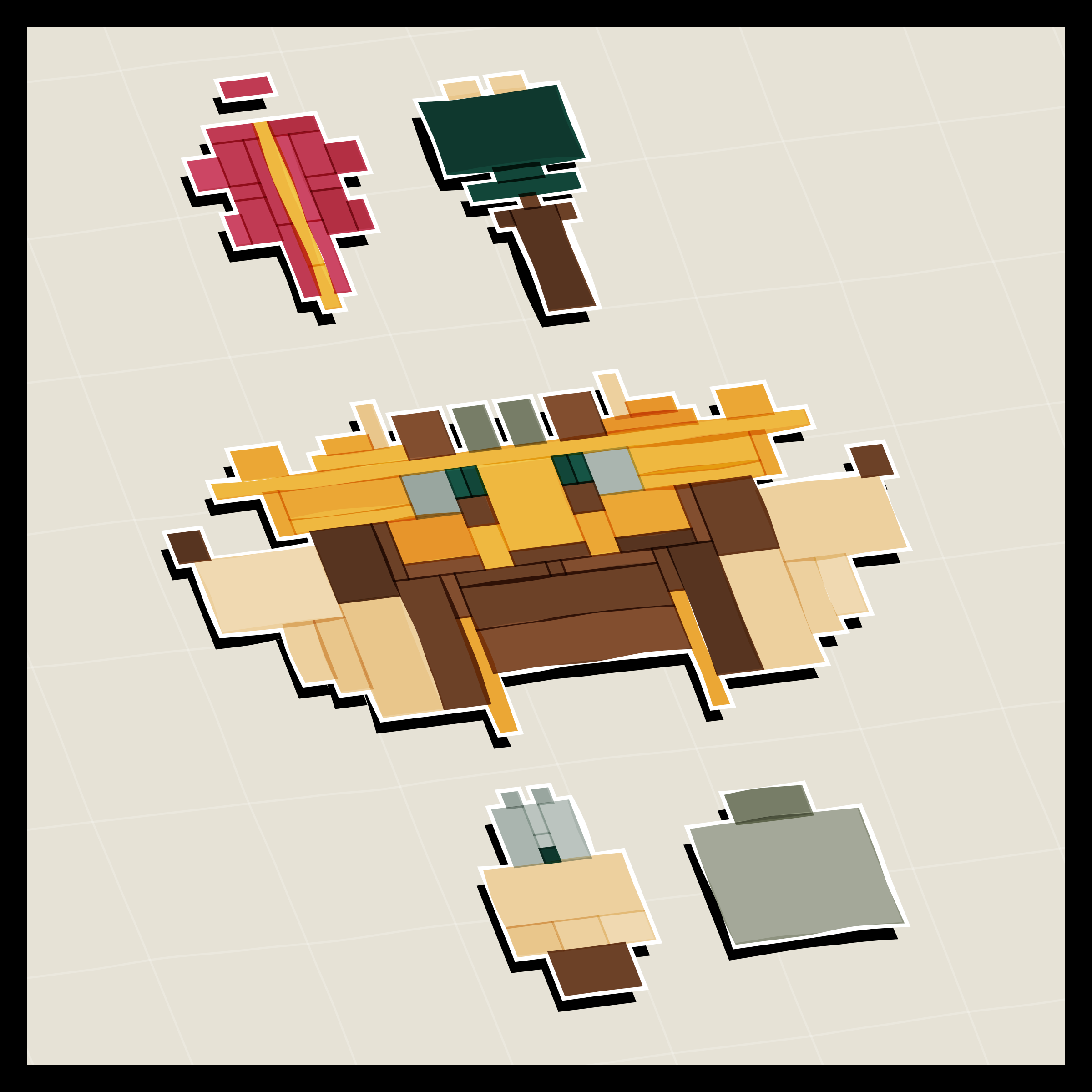 Art Blocks - Art Blocks v2 - Paper Armada #1397 - NFT # 37001397