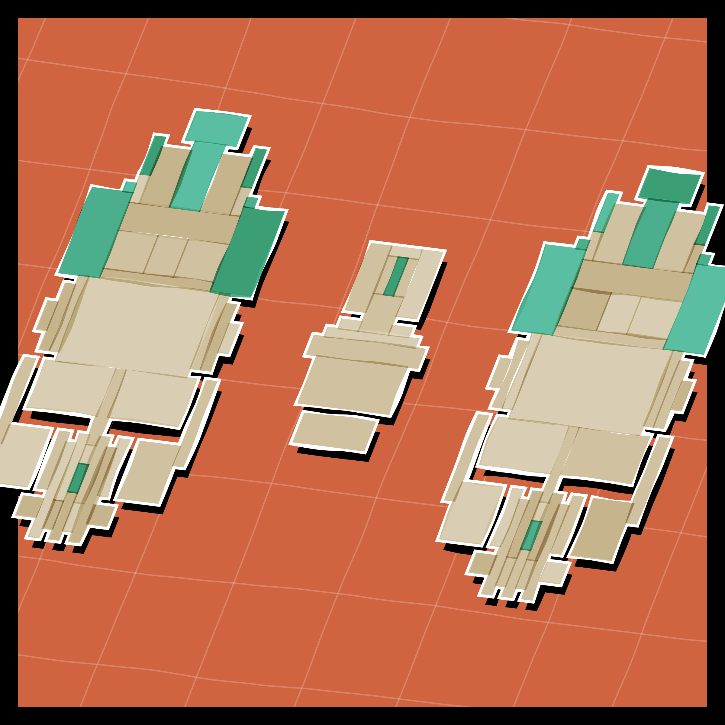 Art Blocks - Art Blocks v2 - Paper Armada #1405 - NFT # 37001405