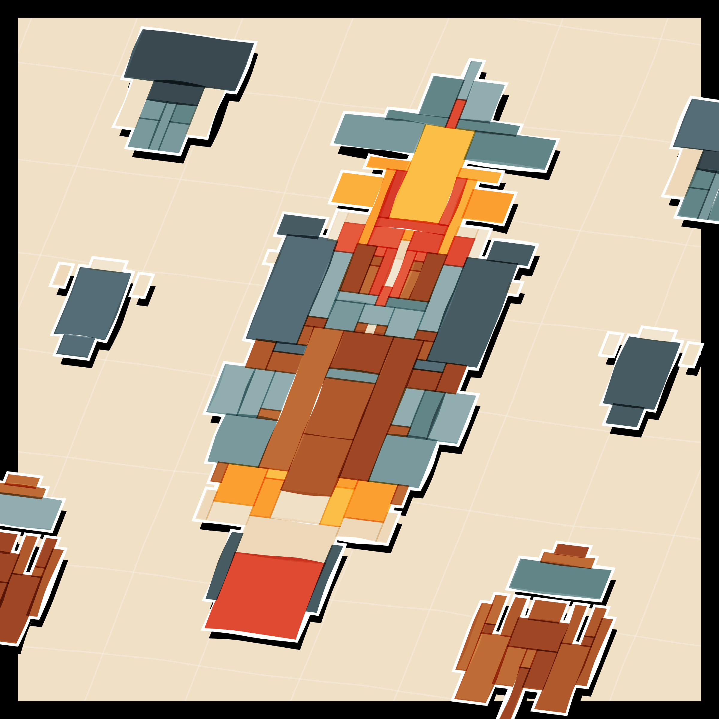 Art Blocks - Art Blocks v2 - Paper Armada #1427 - NFT # 37001427