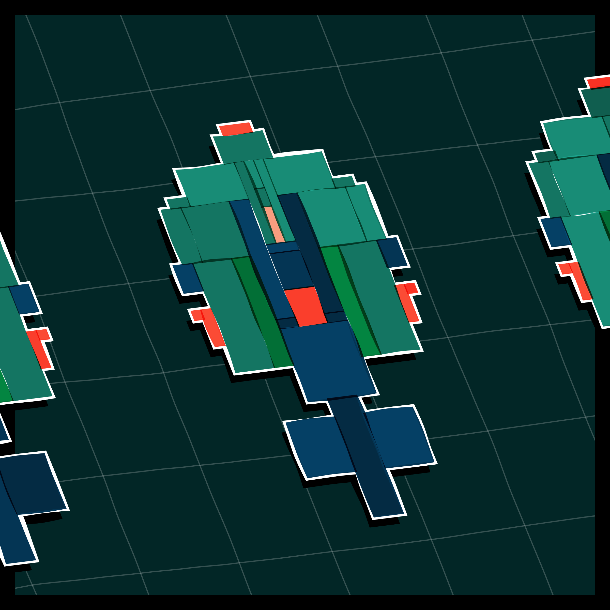 Art Blocks - Art Blocks v2 - Paper Armada #1437 - NFT # 37001437