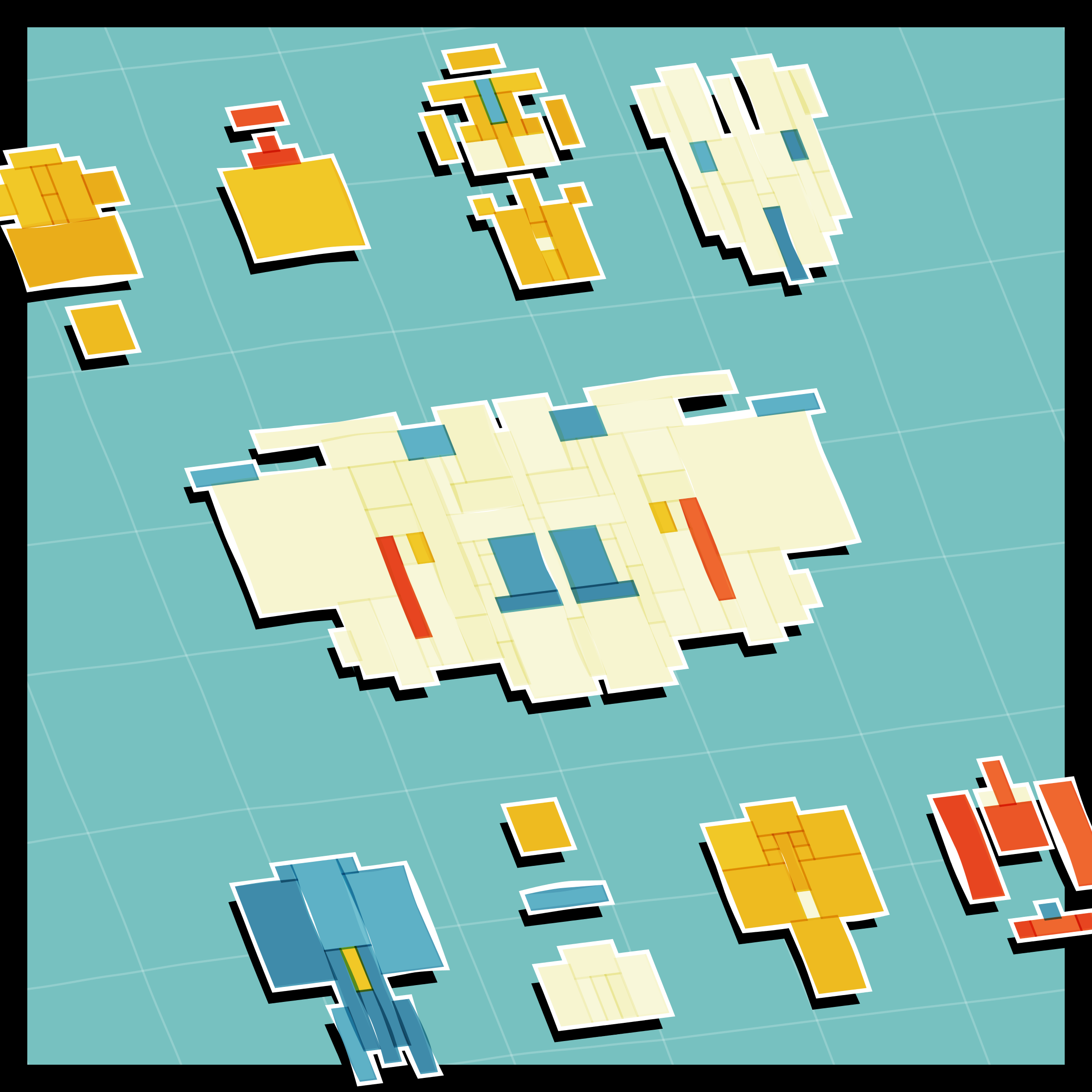 Art Blocks - Art Blocks v2 - Paper Armada #1441 - NFT # 37001441