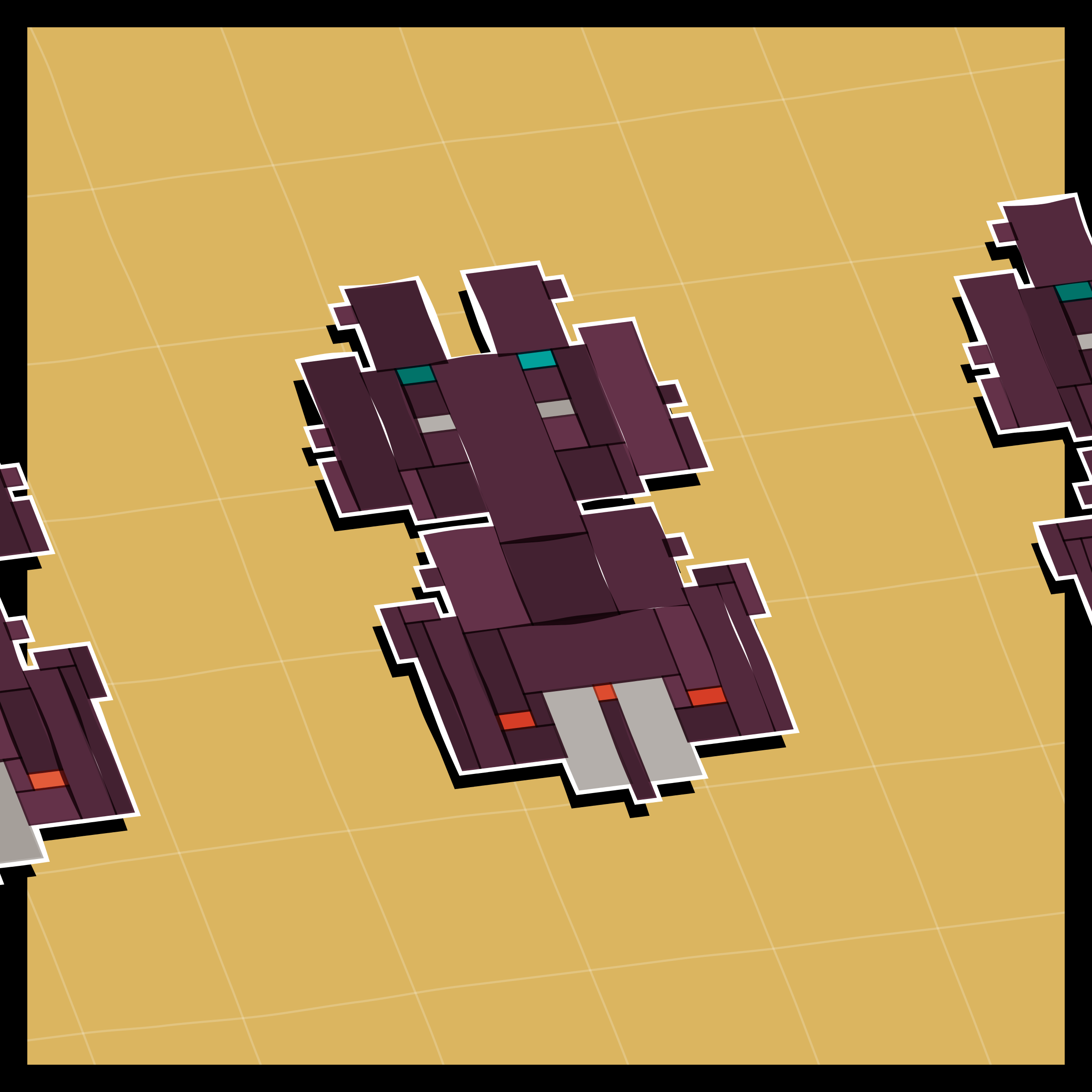 Art Blocks - Art Blocks v2 - Paper Armada #1444 - NFT # 37001444