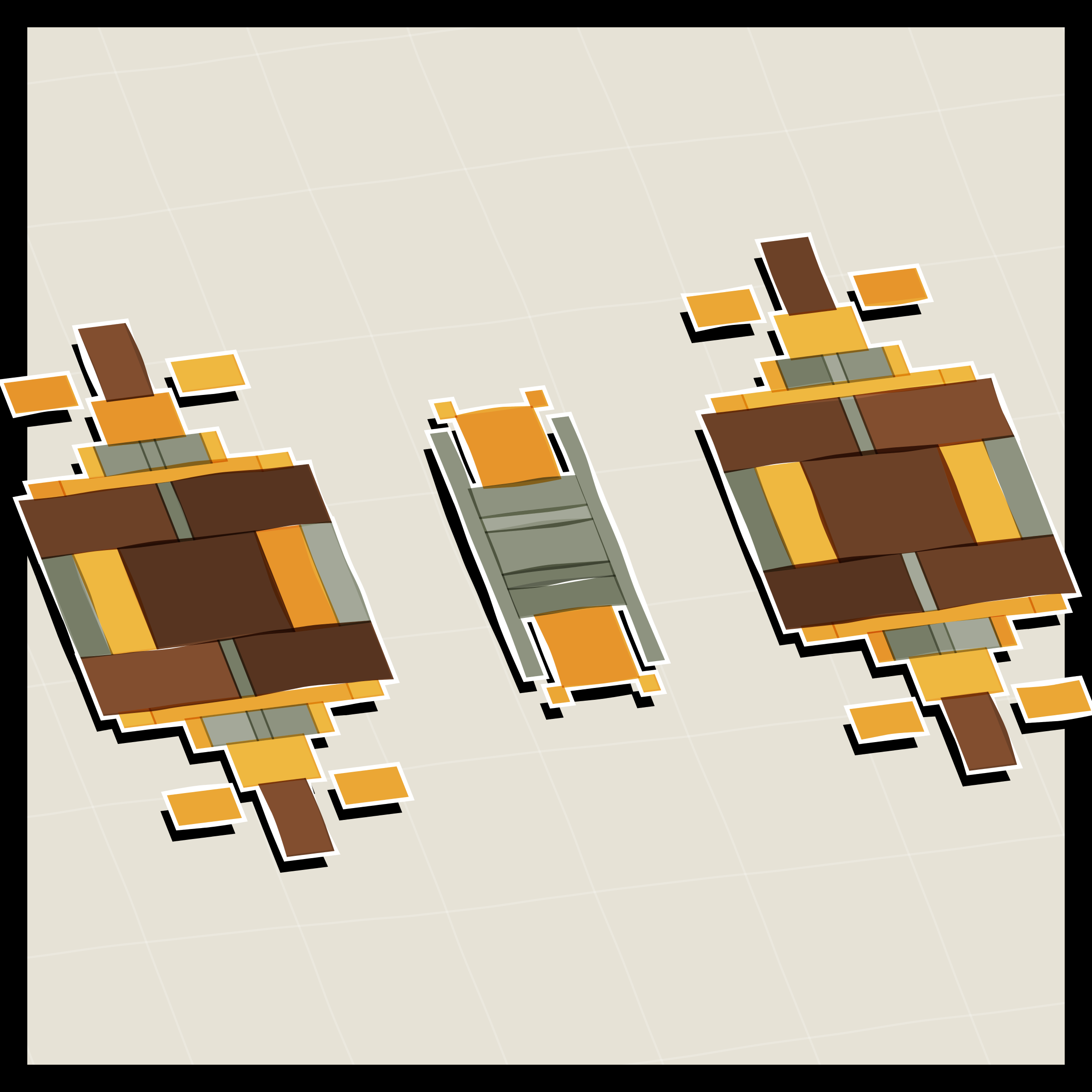 Art Blocks - Art Blocks v2 - Paper Armada #1452 - NFT # 37001452