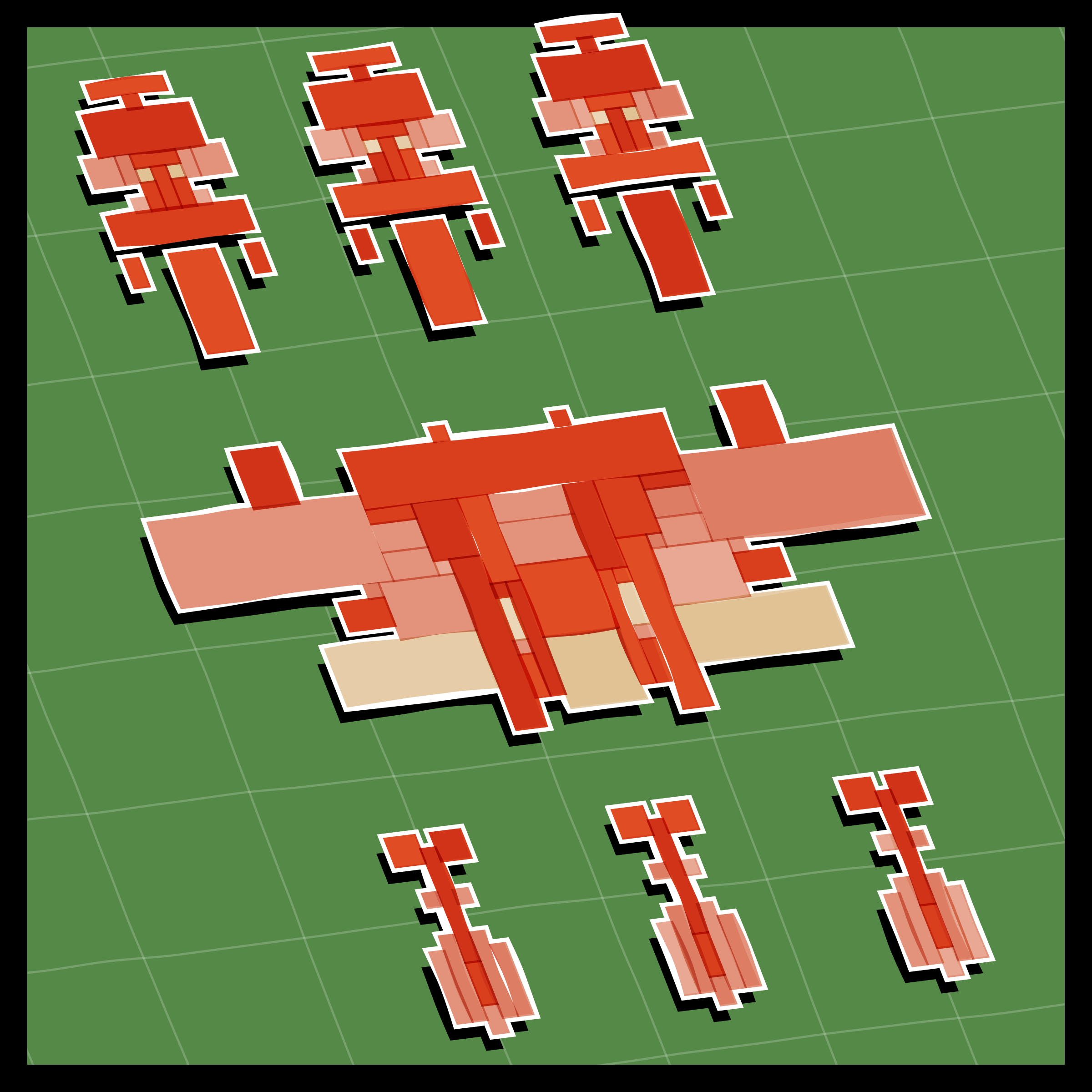 Art Blocks - Art Blocks v2 - Paper Armada #1460 - NFT # 37001460