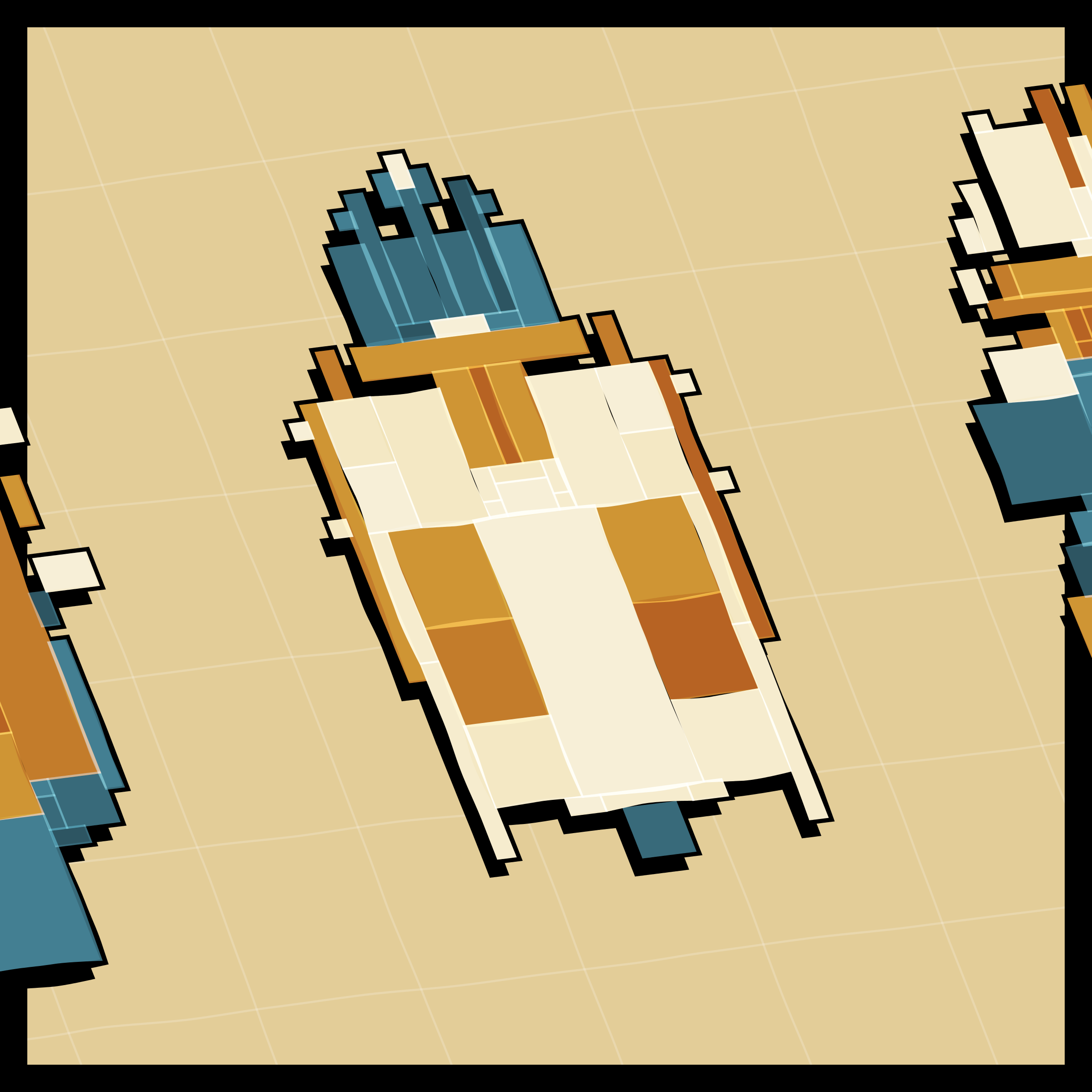 Art Blocks - Art Blocks v2 - Paper Armada #1465 - NFT # 37001465