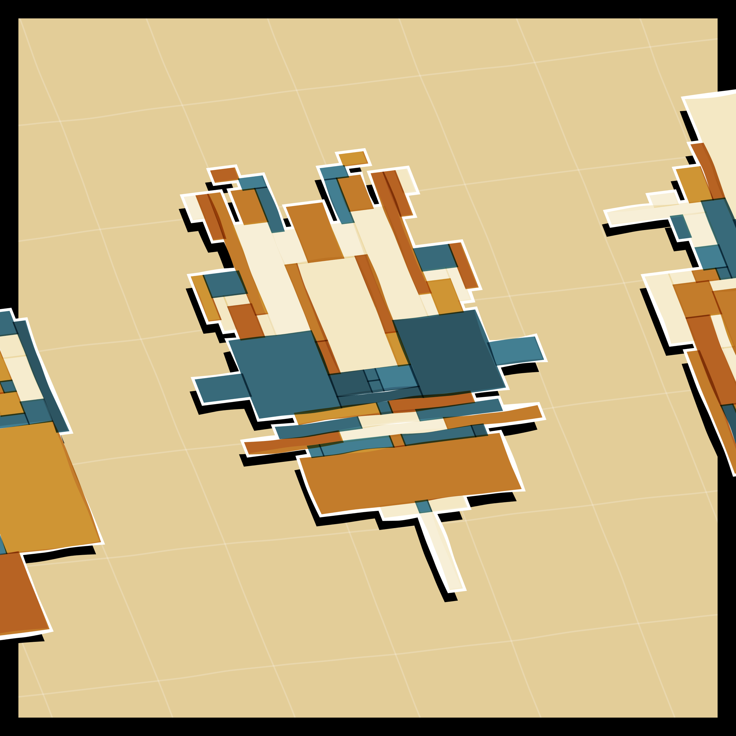 Art Blocks - Art Blocks v2 - Paper Armada #1469 - NFT # 37001469