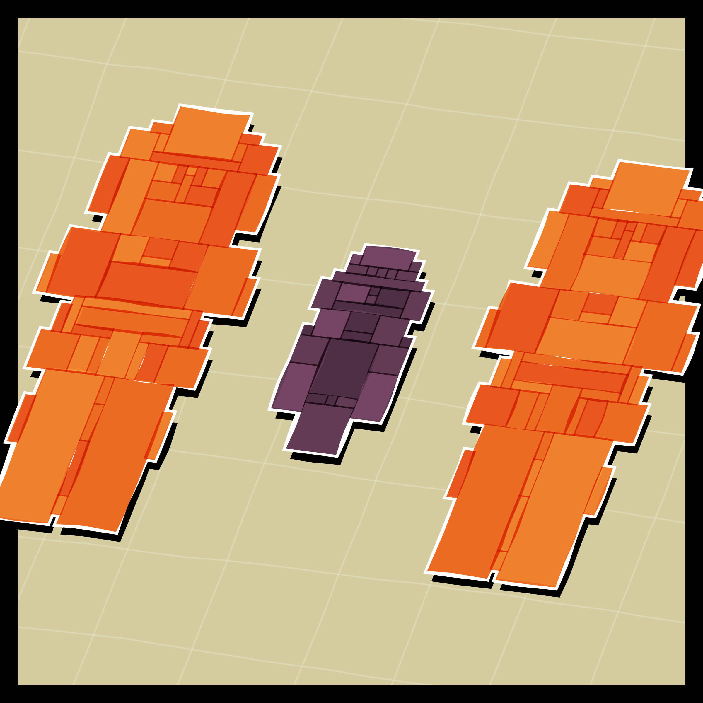 Art Blocks - Art Blocks v2 - Paper Armada #1472 - NFT # 37001472