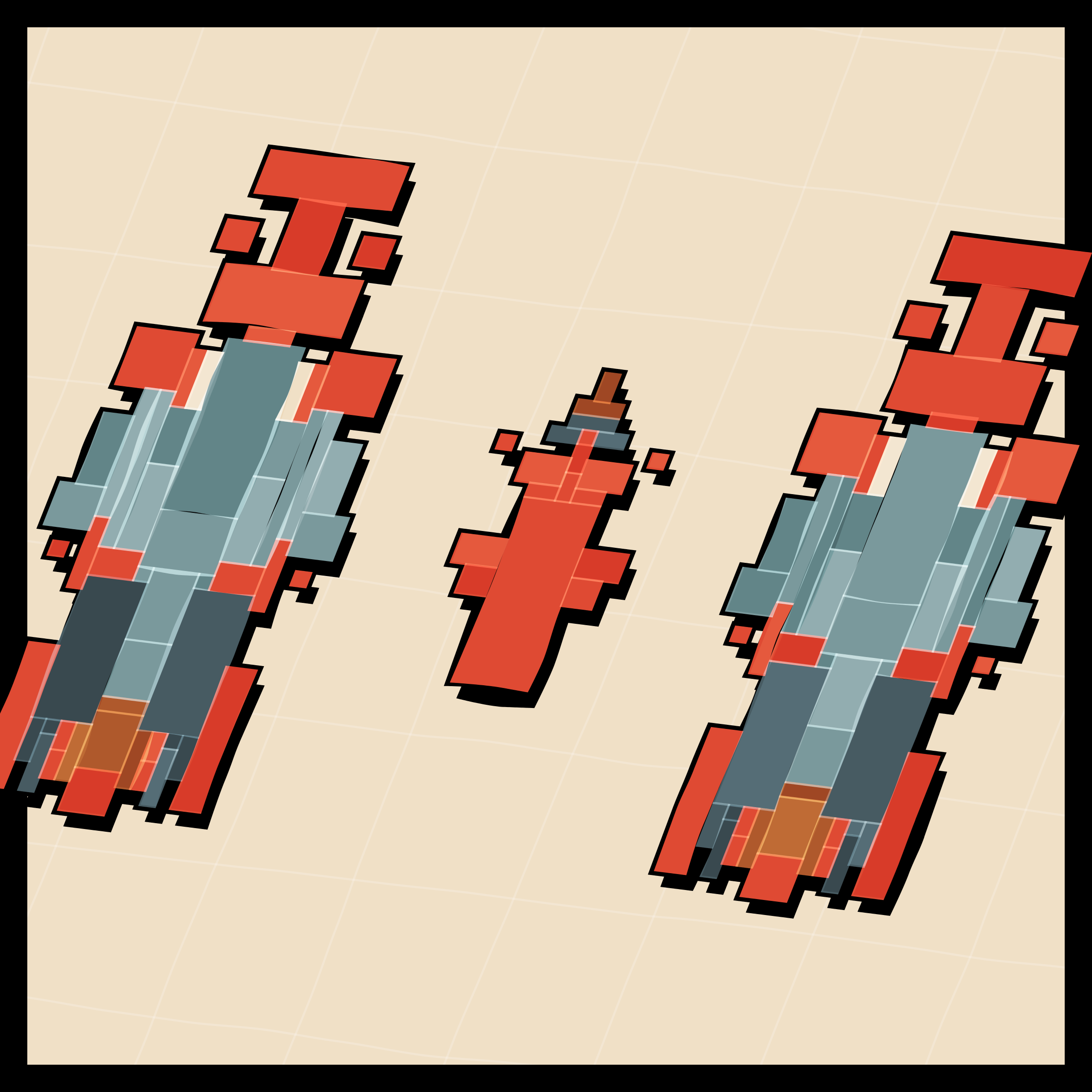 Art Blocks - Art Blocks v2 - Paper Armada #1479 - NFT # 37001479