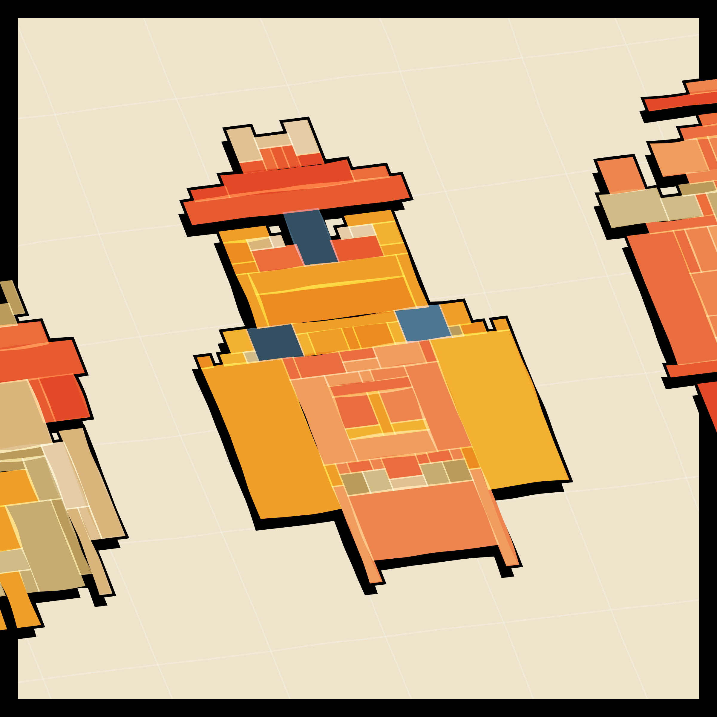 Art Blocks - Art Blocks v2 - Paper Armada #1483 - NFT # 37001483