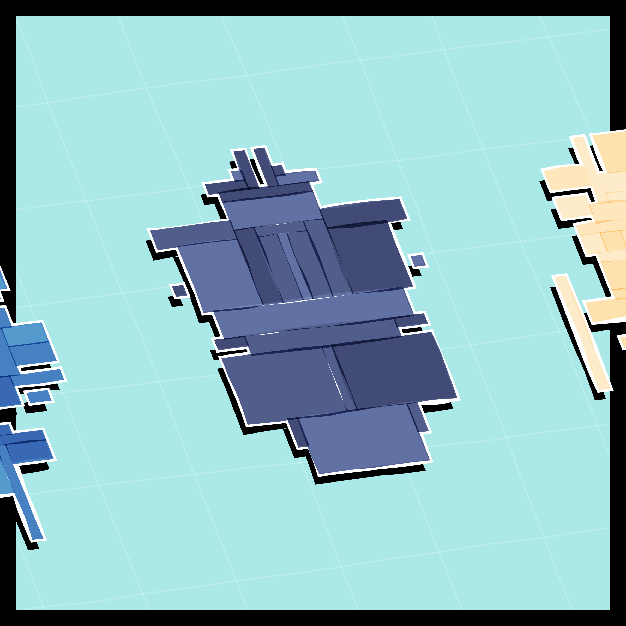 Art Blocks - Art Blocks v2 - Paper Armada #1488 - NFT # 37001488